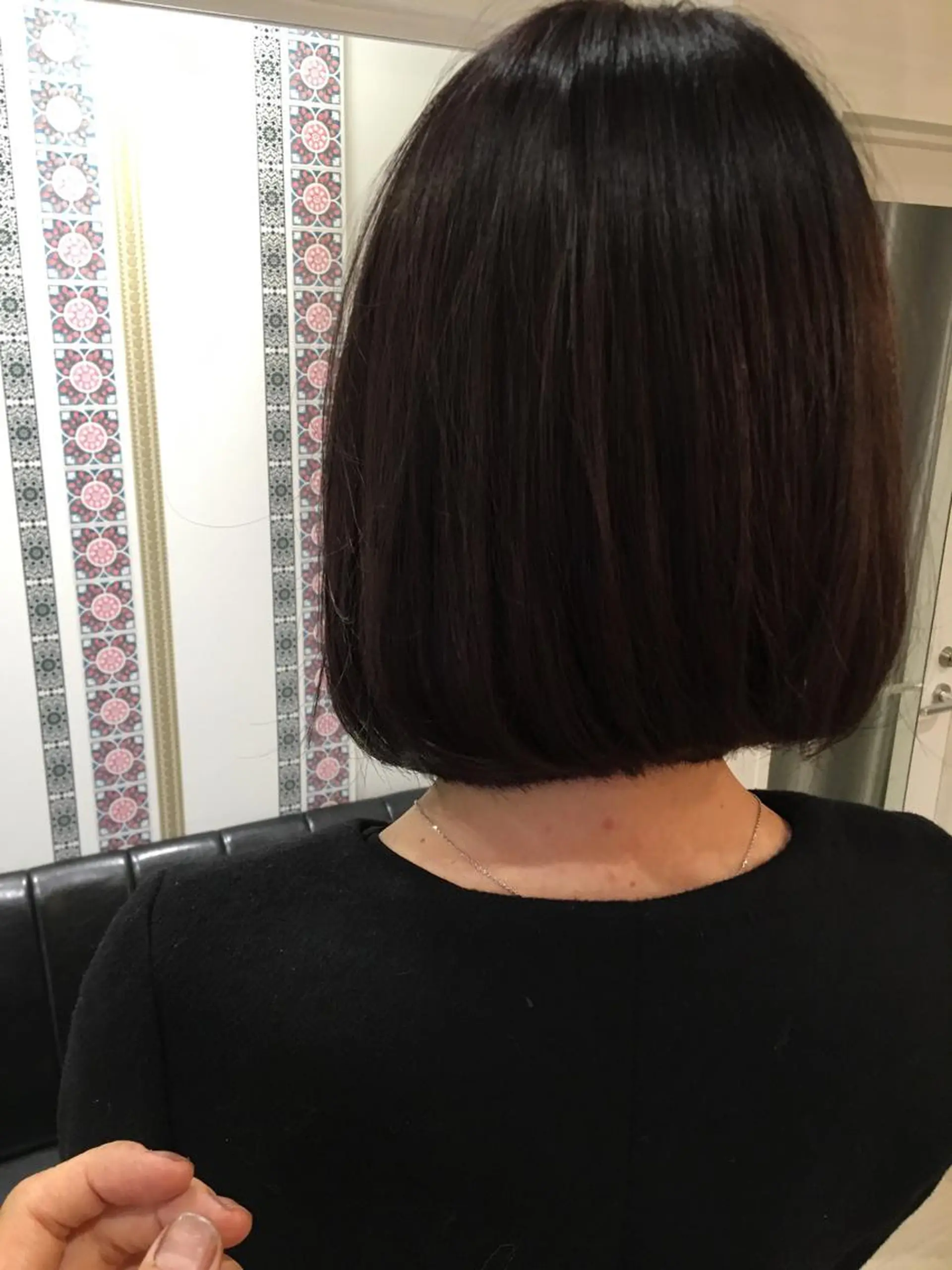 ショート カラー ボブ カット ヘアカラー トリートメント 田室 和幸のヘアスタイル