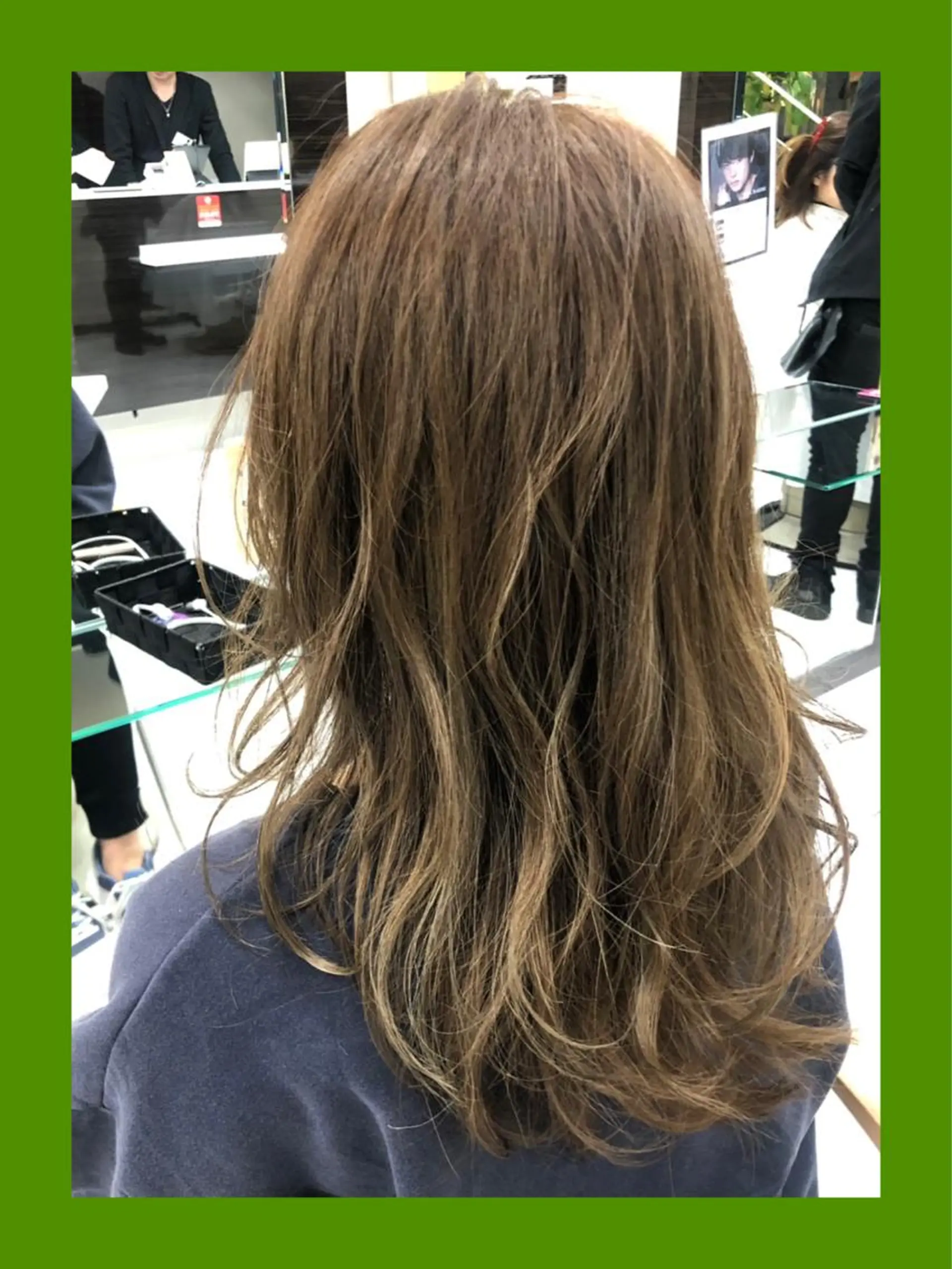 ロング カラー カット トリートメント ✄折橋 彩花🐶🍑のヘアスタイル