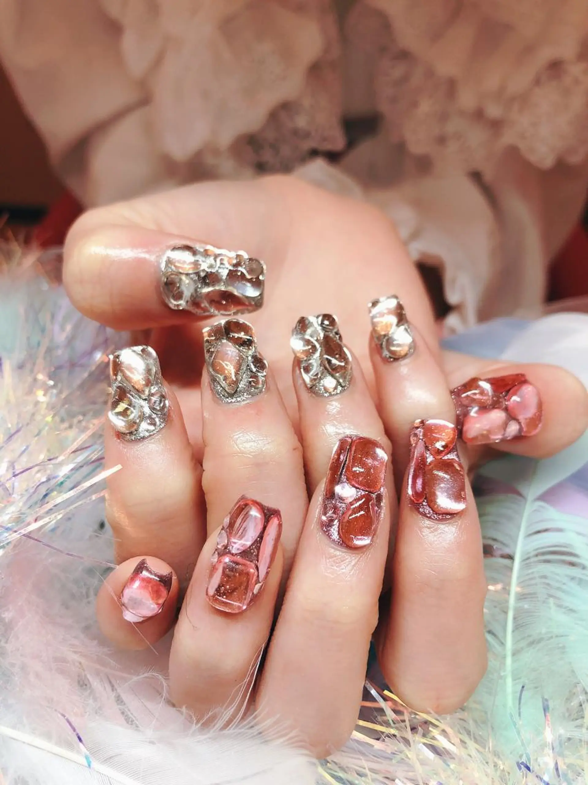 ネイル ハンドネイル 「Honey NAIL新宿店」所属・Honey スカルプ専門店のネイルデザイン