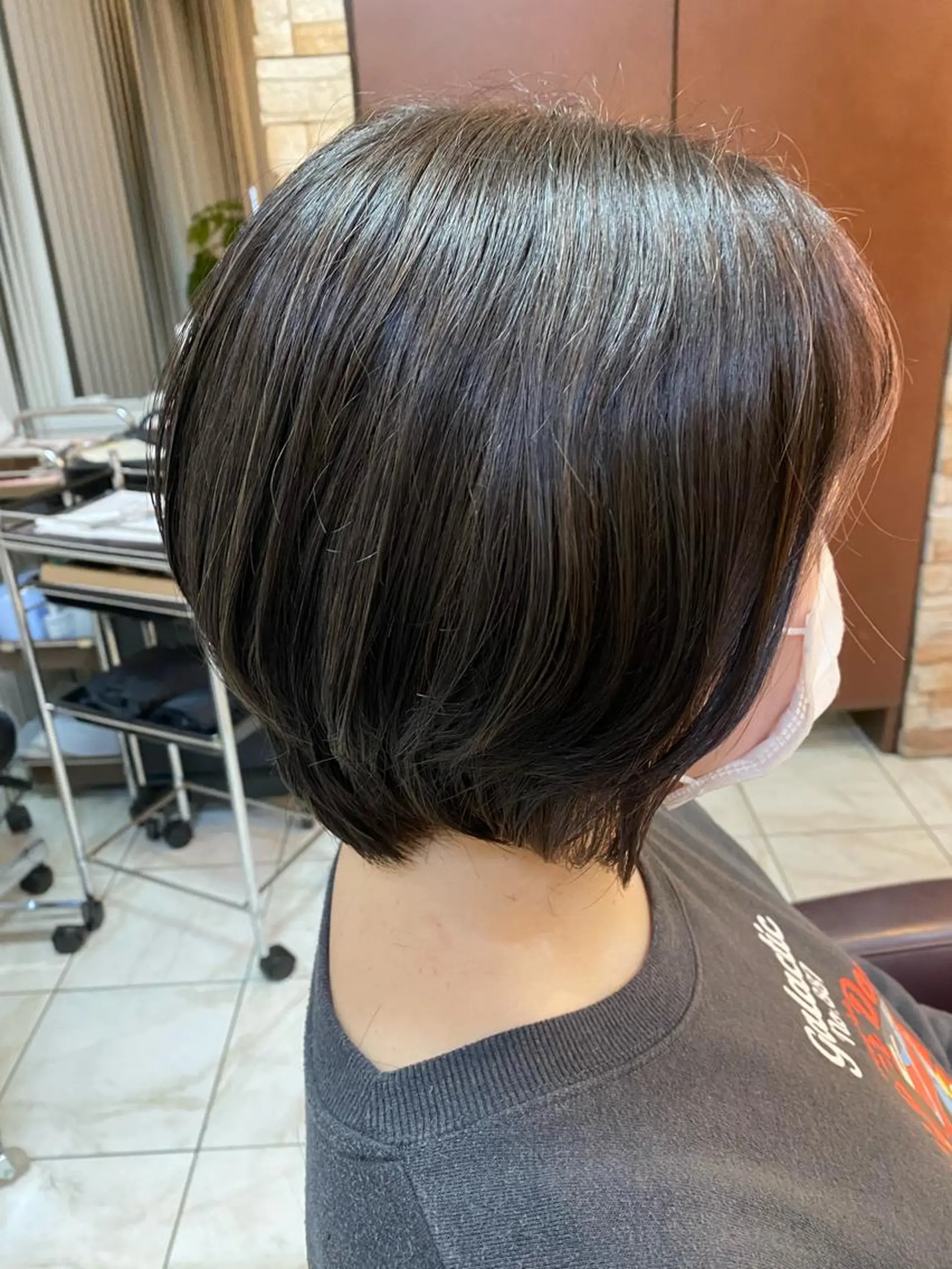 ショート ⭐️透明感カラー/ パーマ⭐️宮野翔のヘアスタイル