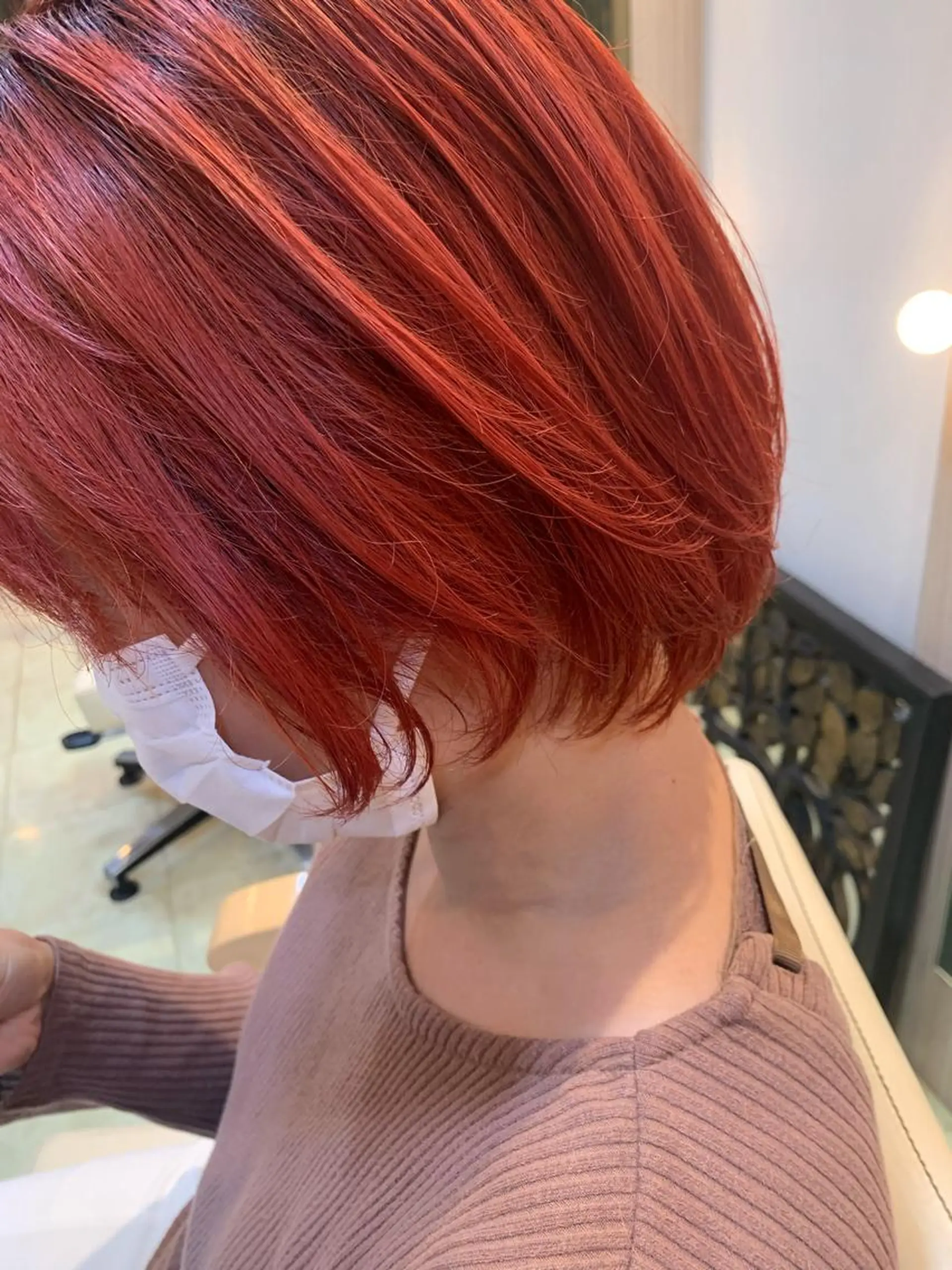 ミディアム カラー ヘアカラー トリートメント ヘアセット DiMPlE  ディンプル所属・🌸スタイリスト 山浦美恵のヘアスタイル