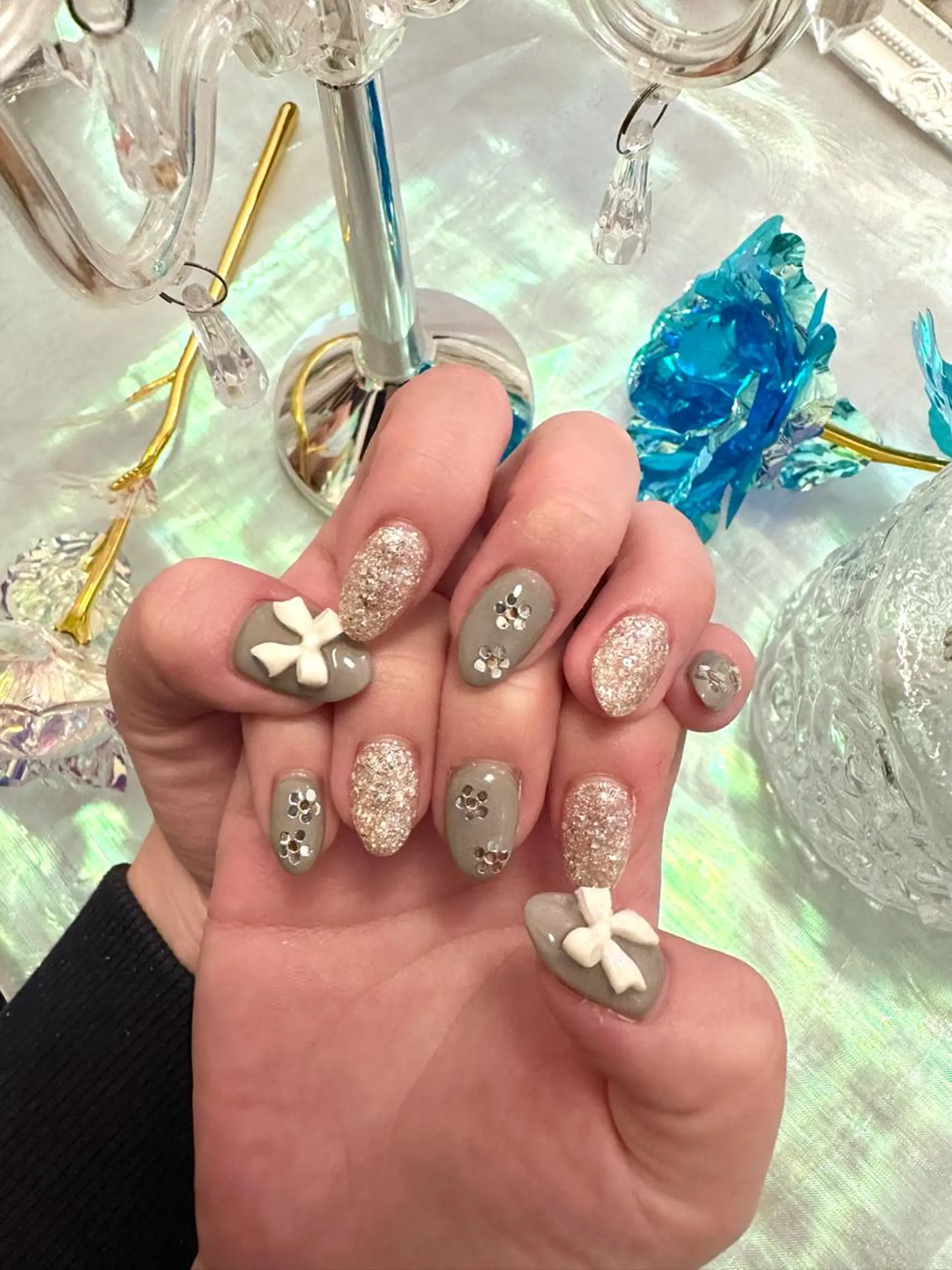 ネイル ハンドネイル CREVIO小美玉店 店長RIRIのネイルデザイン