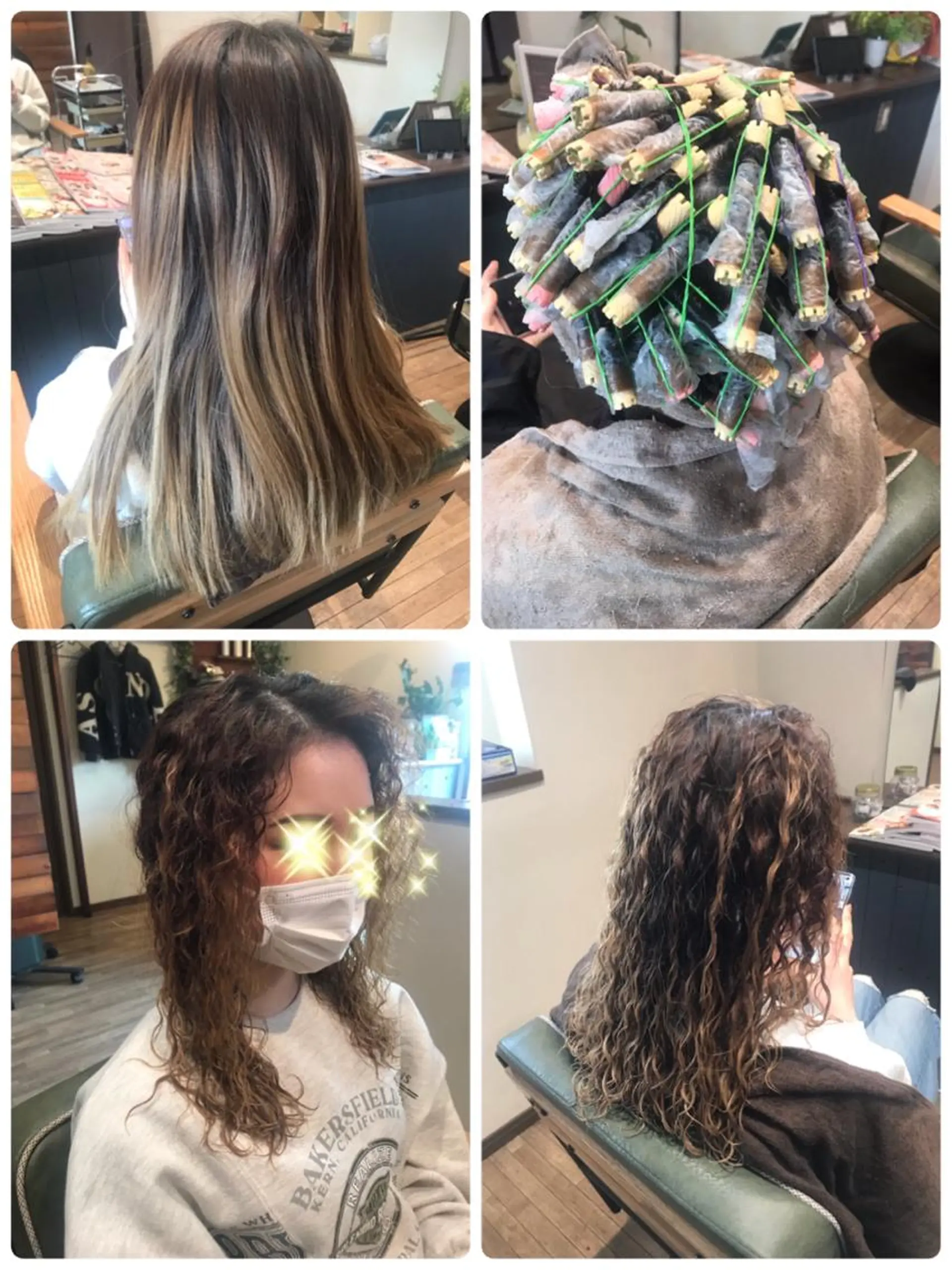 ロング パーマ Ray hair 春日部のヘアスタイル