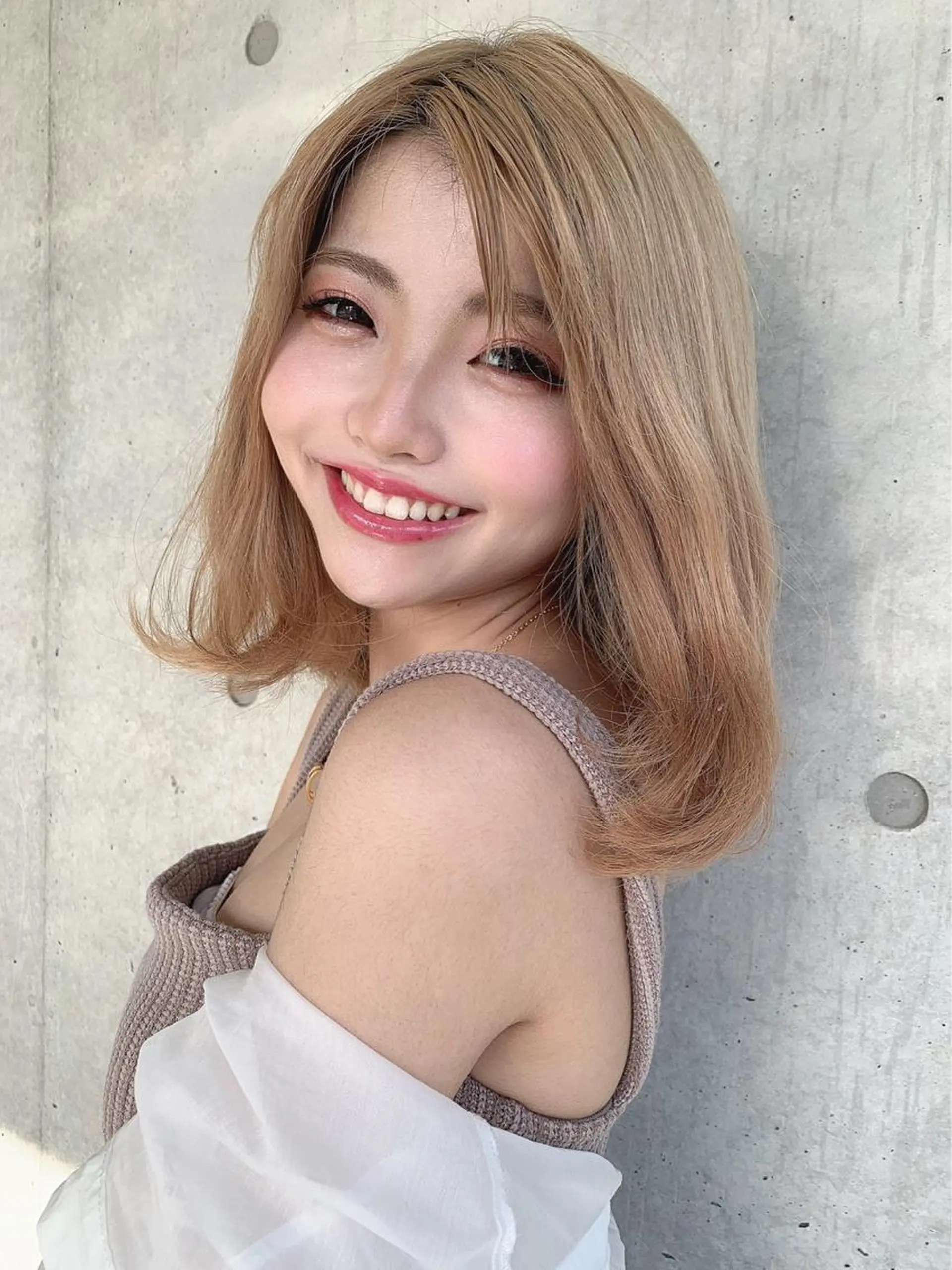ミディアム カラー 🫧渋谷美容師 たくみ🫧のヘアスタイル
