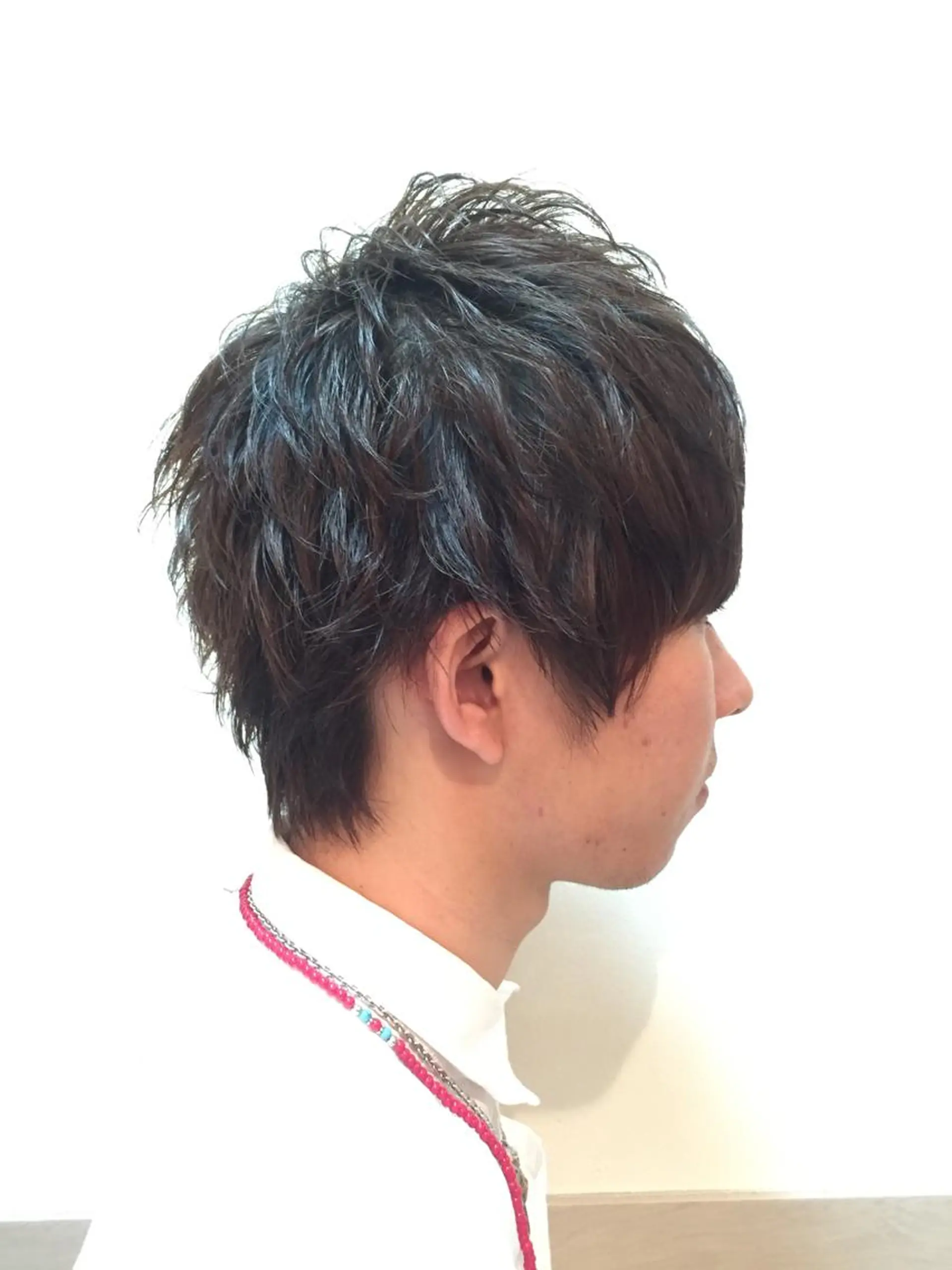 ショート ミディアム パーマ メンズ 可愛いを作る神 ナオヒロのヘアスタイル