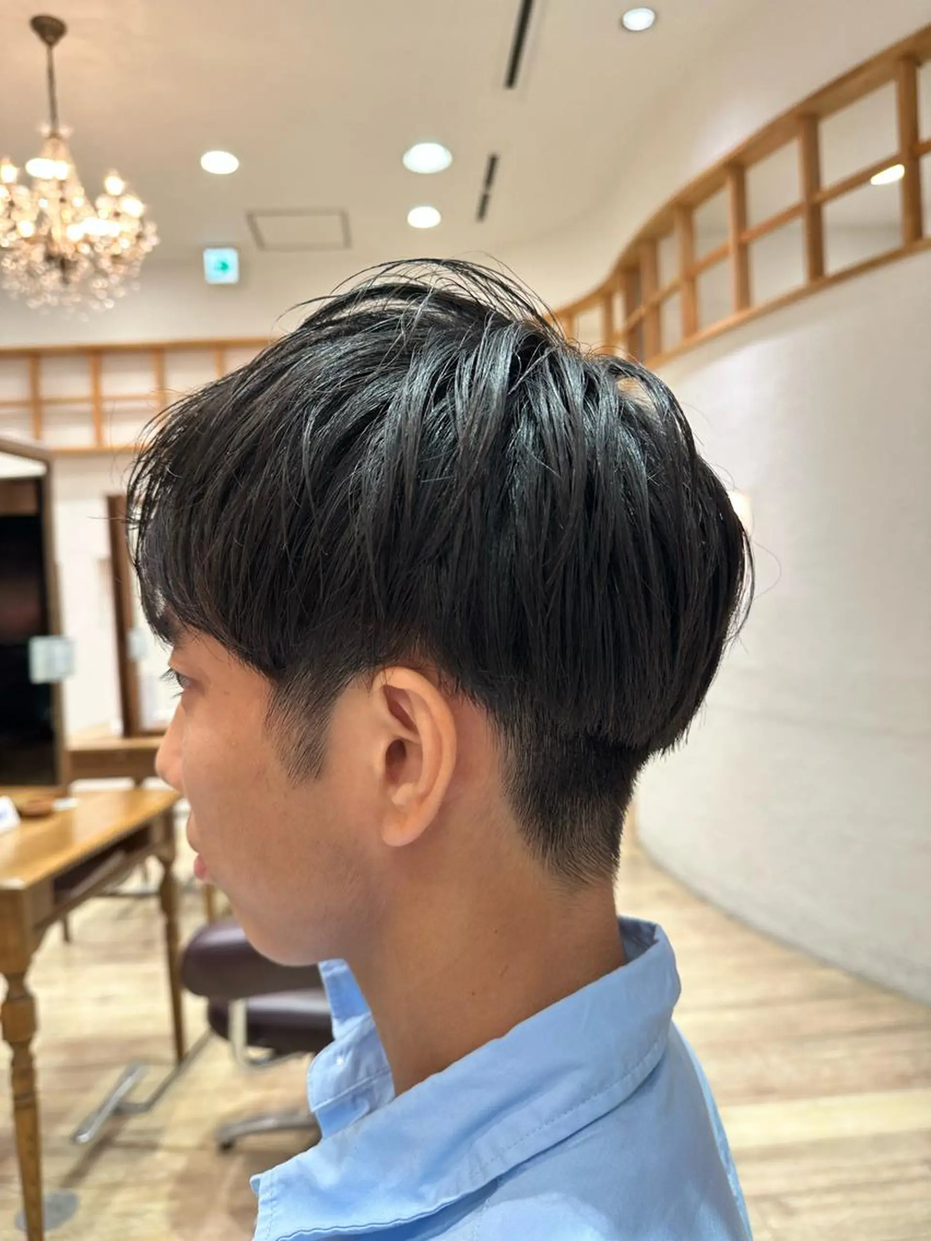 メンズ マッシュ 刈り上げ 宮原 智美のヘアスタイル