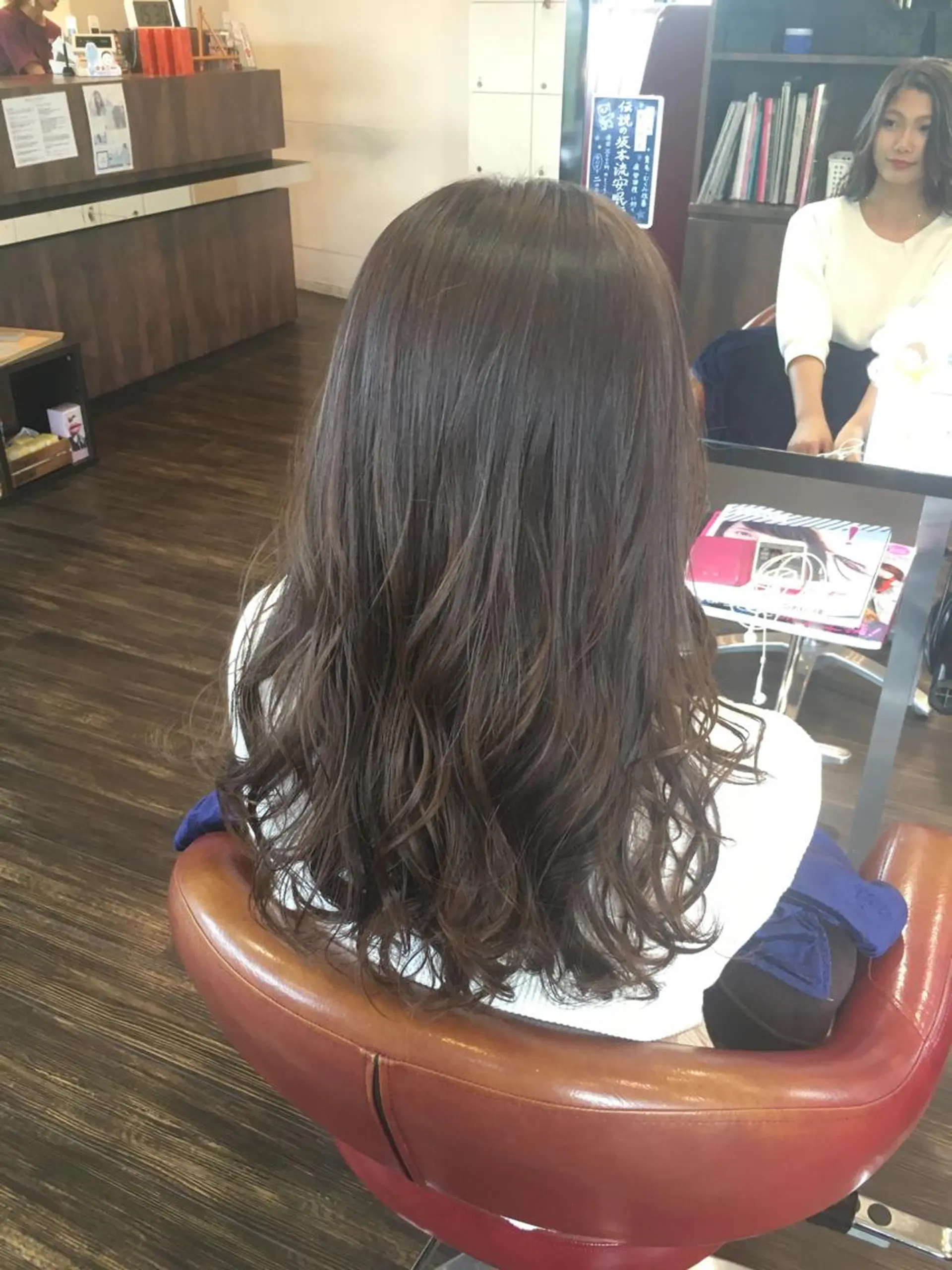 ロング カラー ヘアアレンジ 🌿‬ ܸAir 透明感🌱西村知佳のヘアスタイル