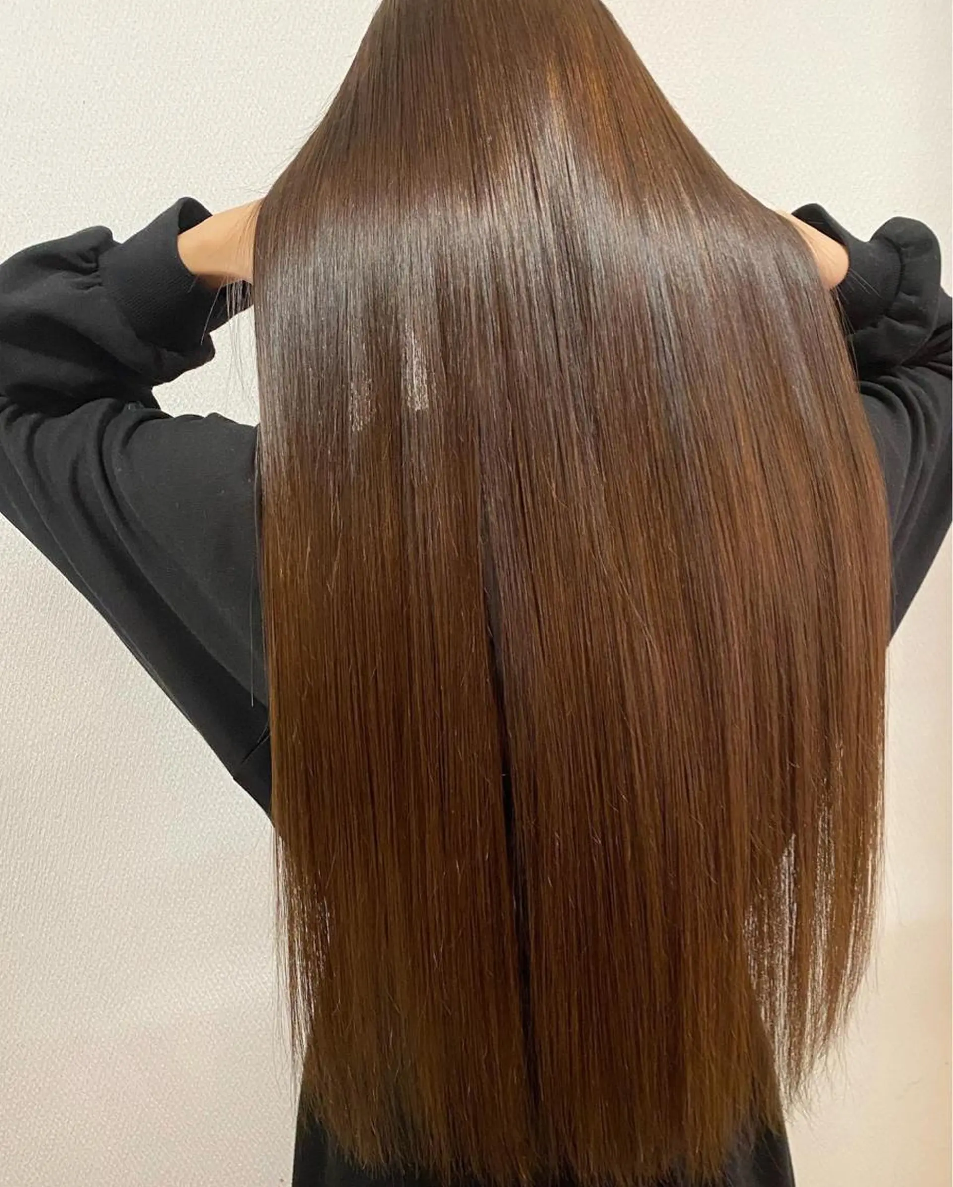 ロング ヘアカラー トリートメント 山本 茉希のヘアスタイル