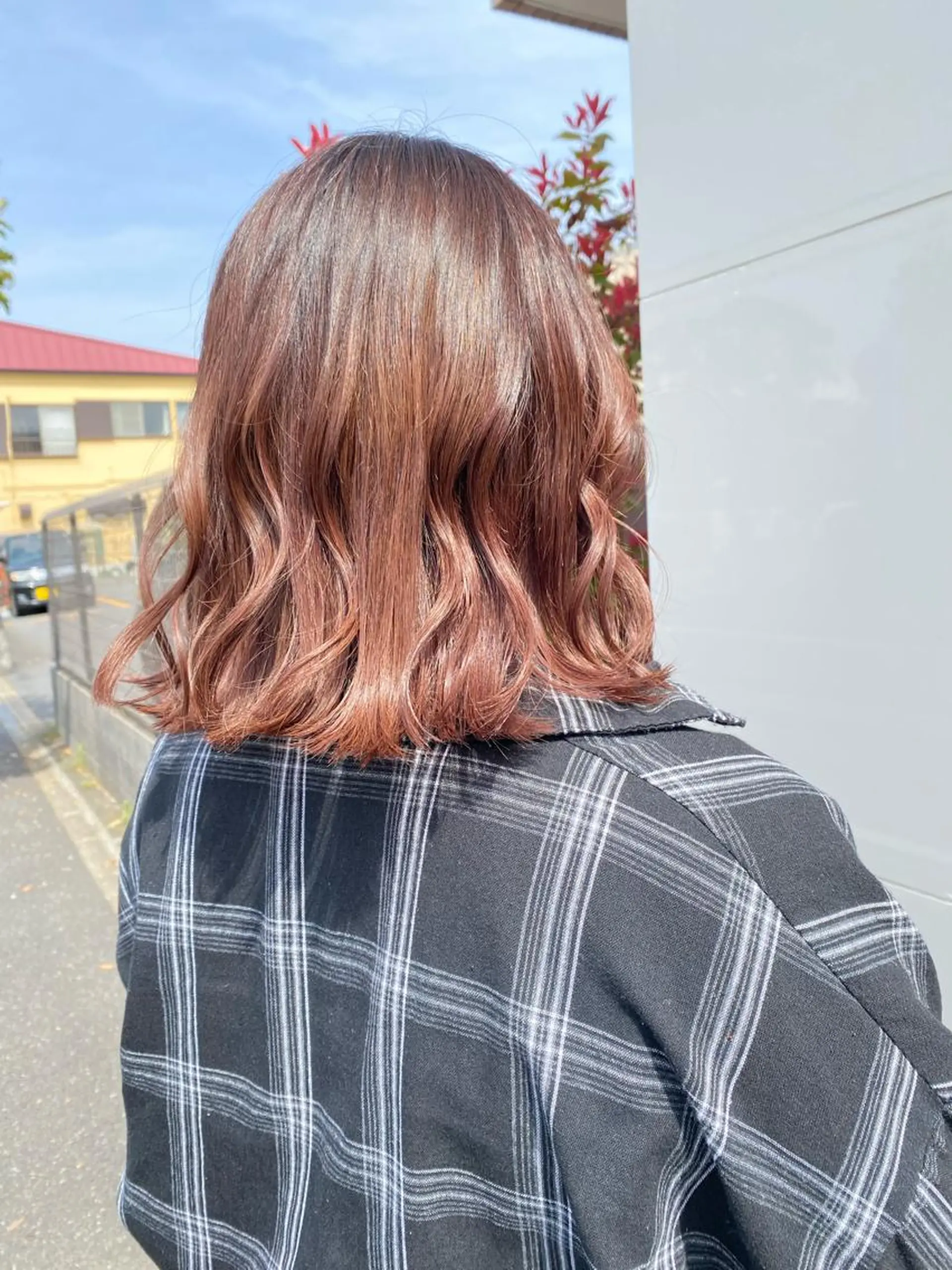 ミディアム 冨樫 真季のヘアスタイル