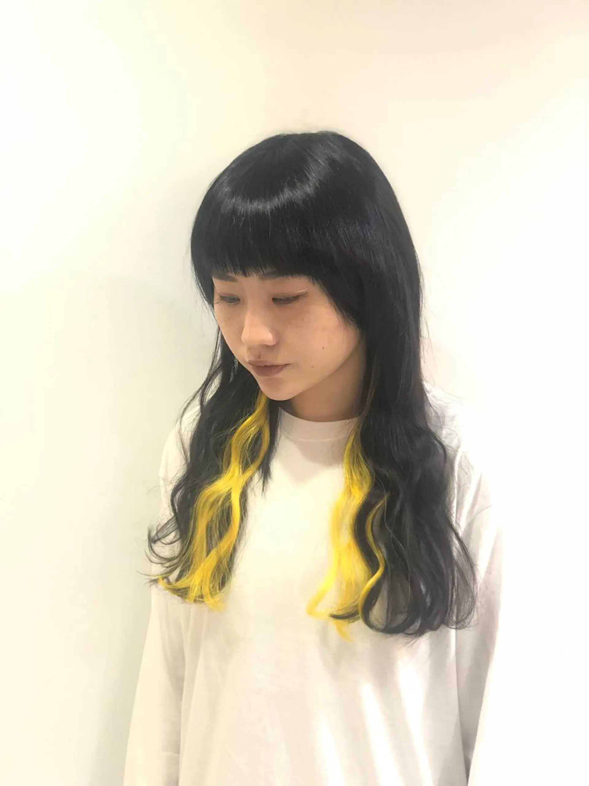 セミロング エクステ Caracore なんば店のヘアスタイル