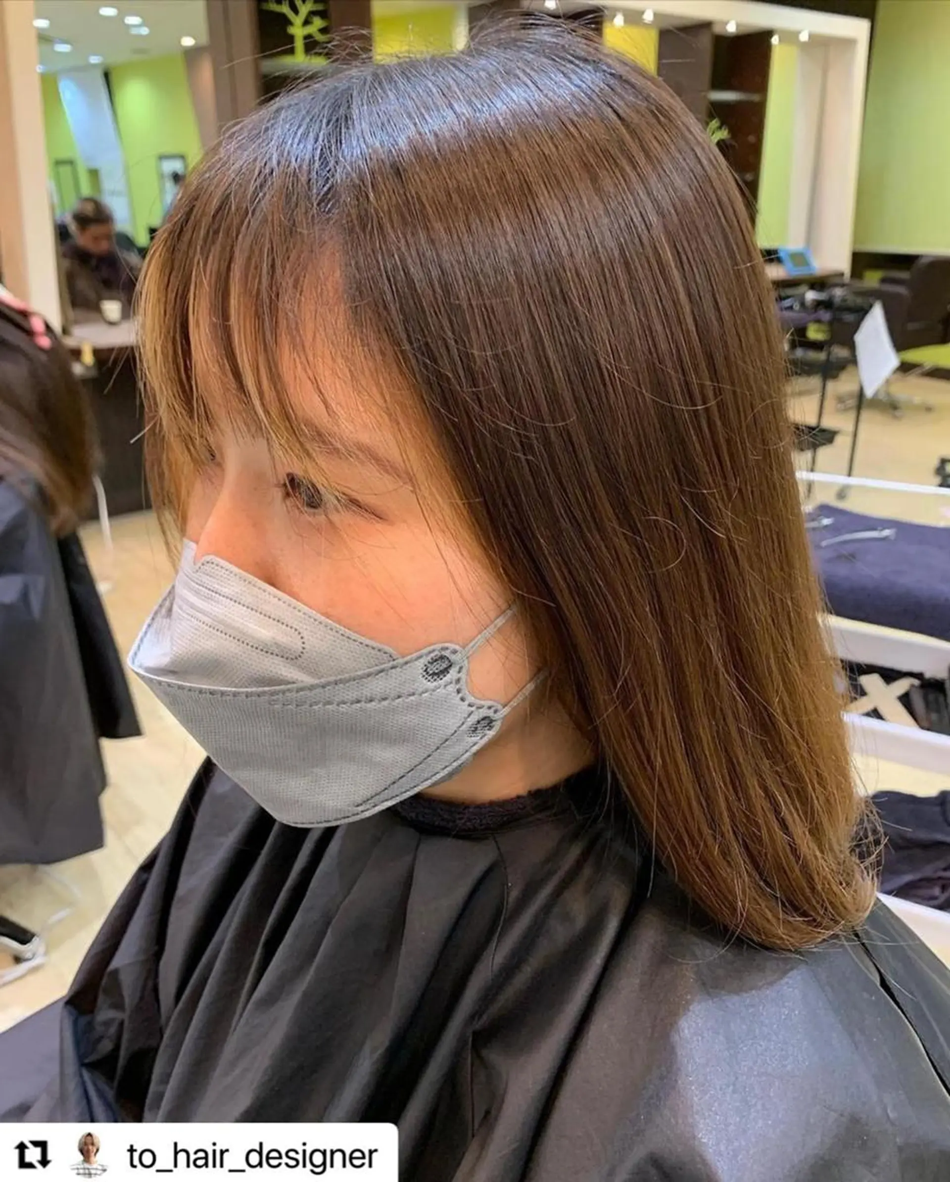 ミディアム カラー メンズ アディクシーカラー 透明感カラー ダブルカラー イルミナカラー トリートメント 🩷Eny terrace🩷のヘアスタイル