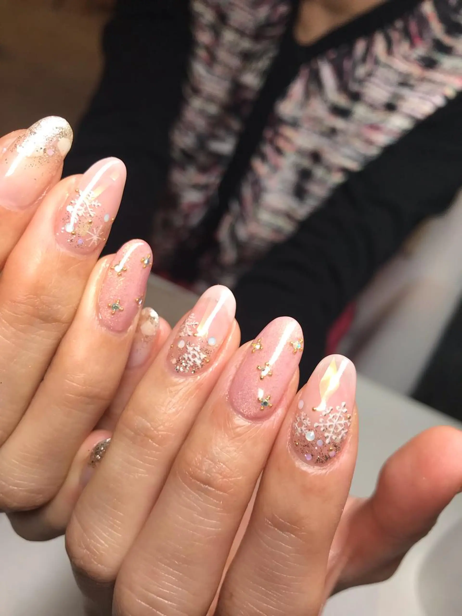 ネイル ピンク nail salon ily 武蔵新城のネイルデザイン