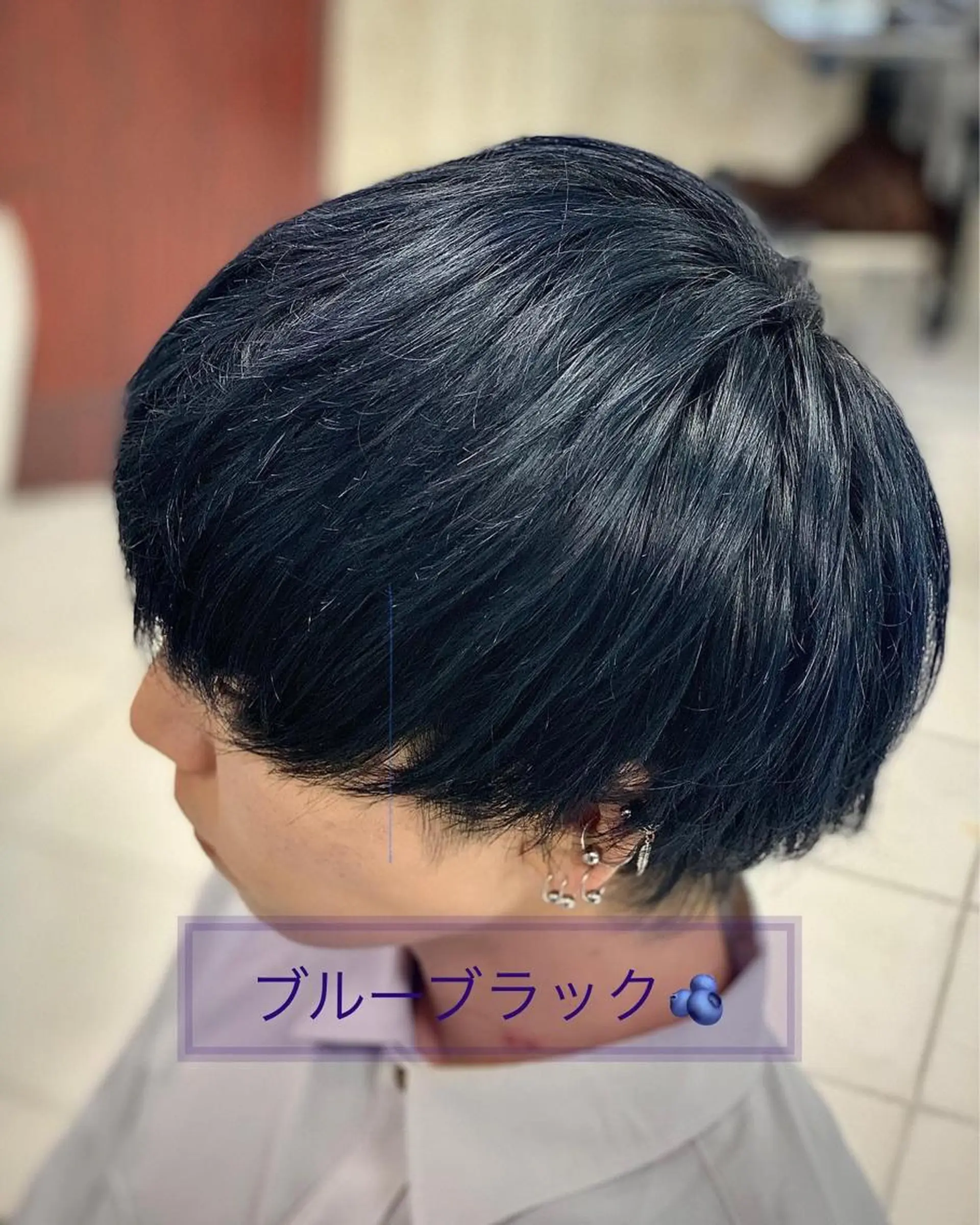 カラー メンズ 金井 郁弥のヘアスタイル