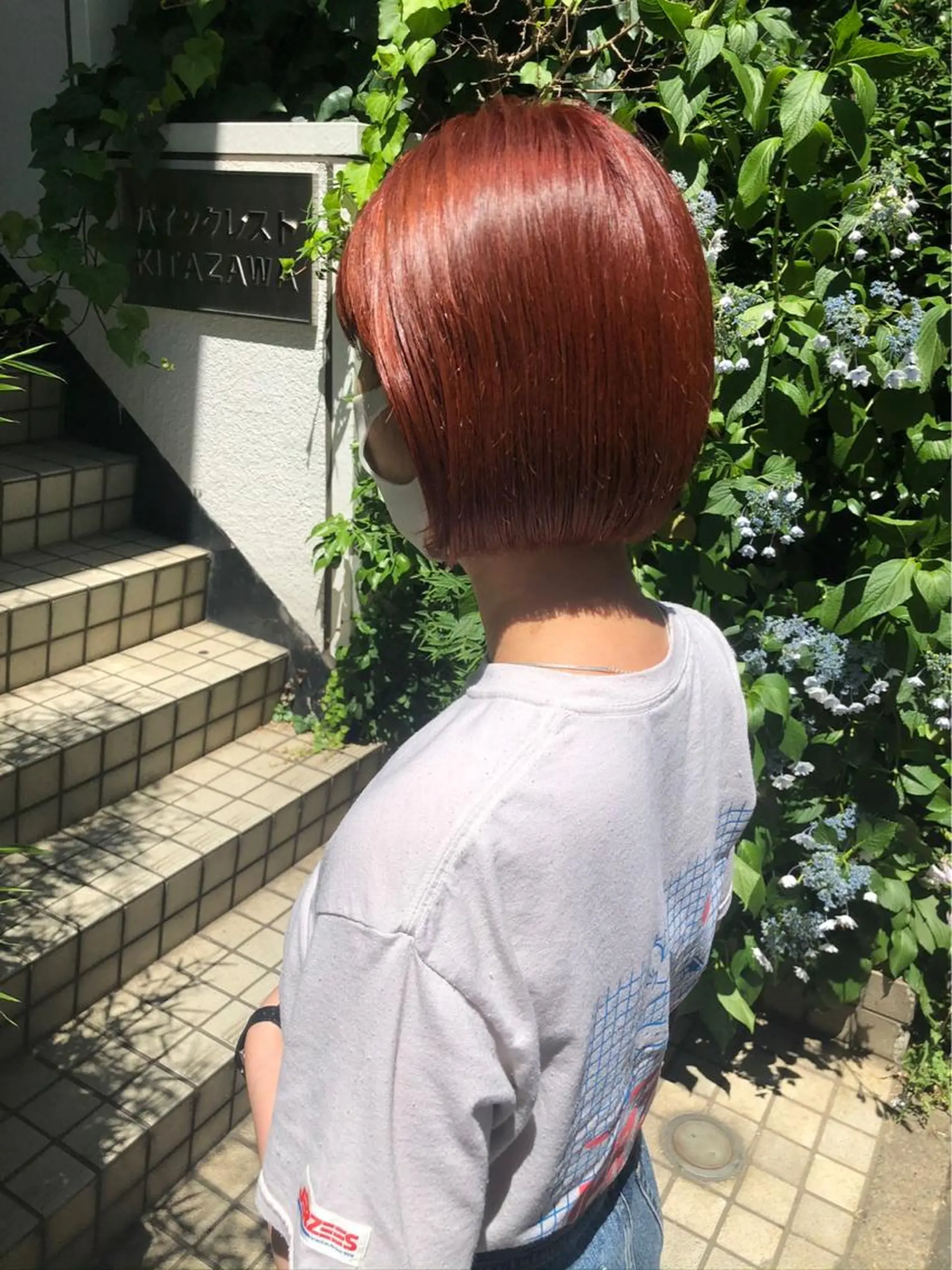 ショート カラー ヘアアレンジ 韓国ヘア🫧艶カラー 🫧髪質改善/オオヤのヘアスタイル