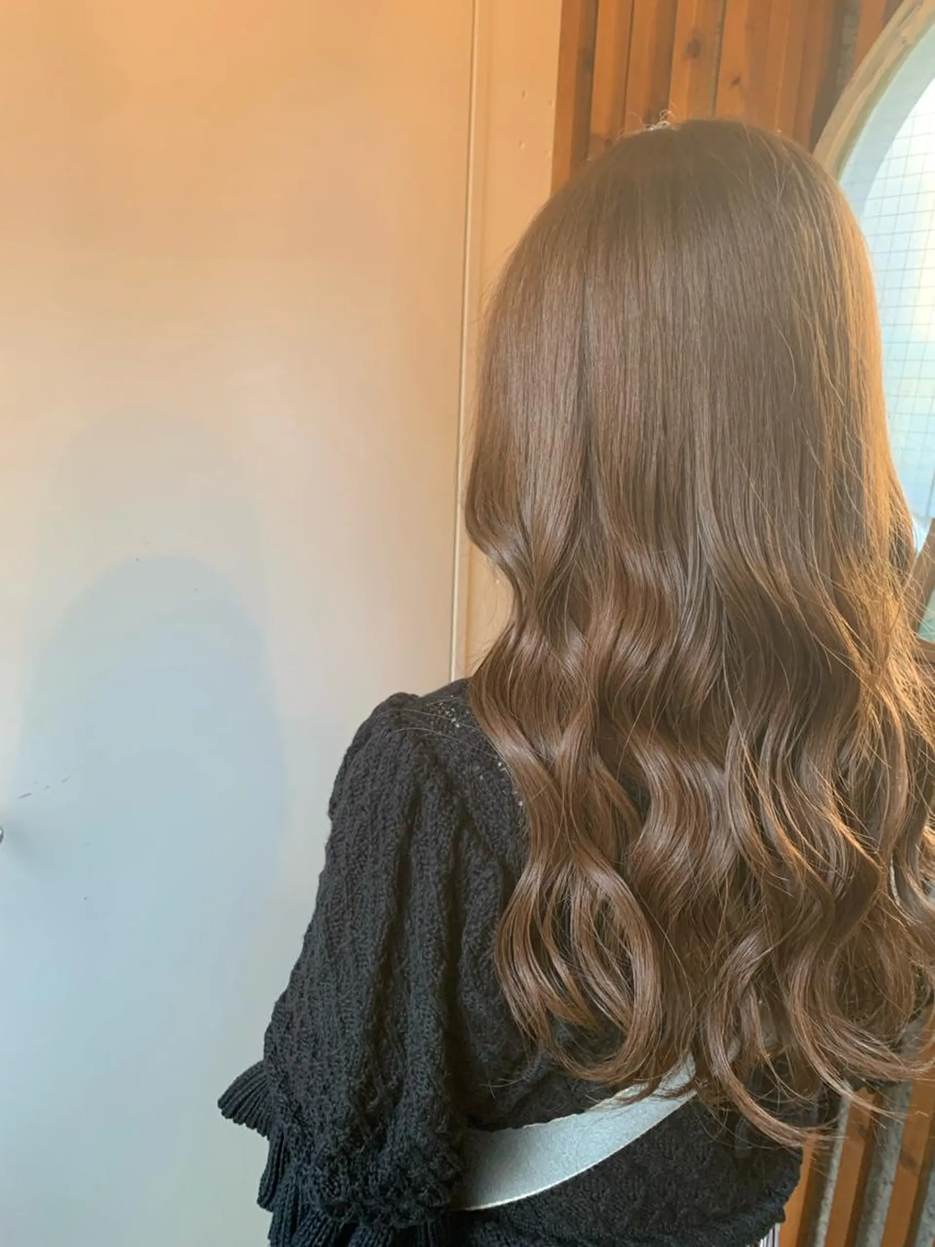 ロング カラー カット ヘアカラー SABO /透明感カラー/美髪のヘアスタイル