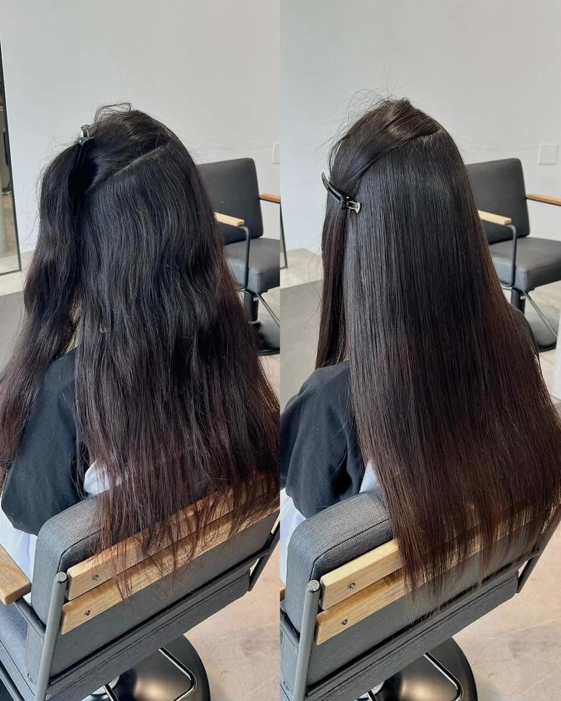 ロング パーマ 美髪矯正🍀 似合わせカット渡邊のヘアスタイル