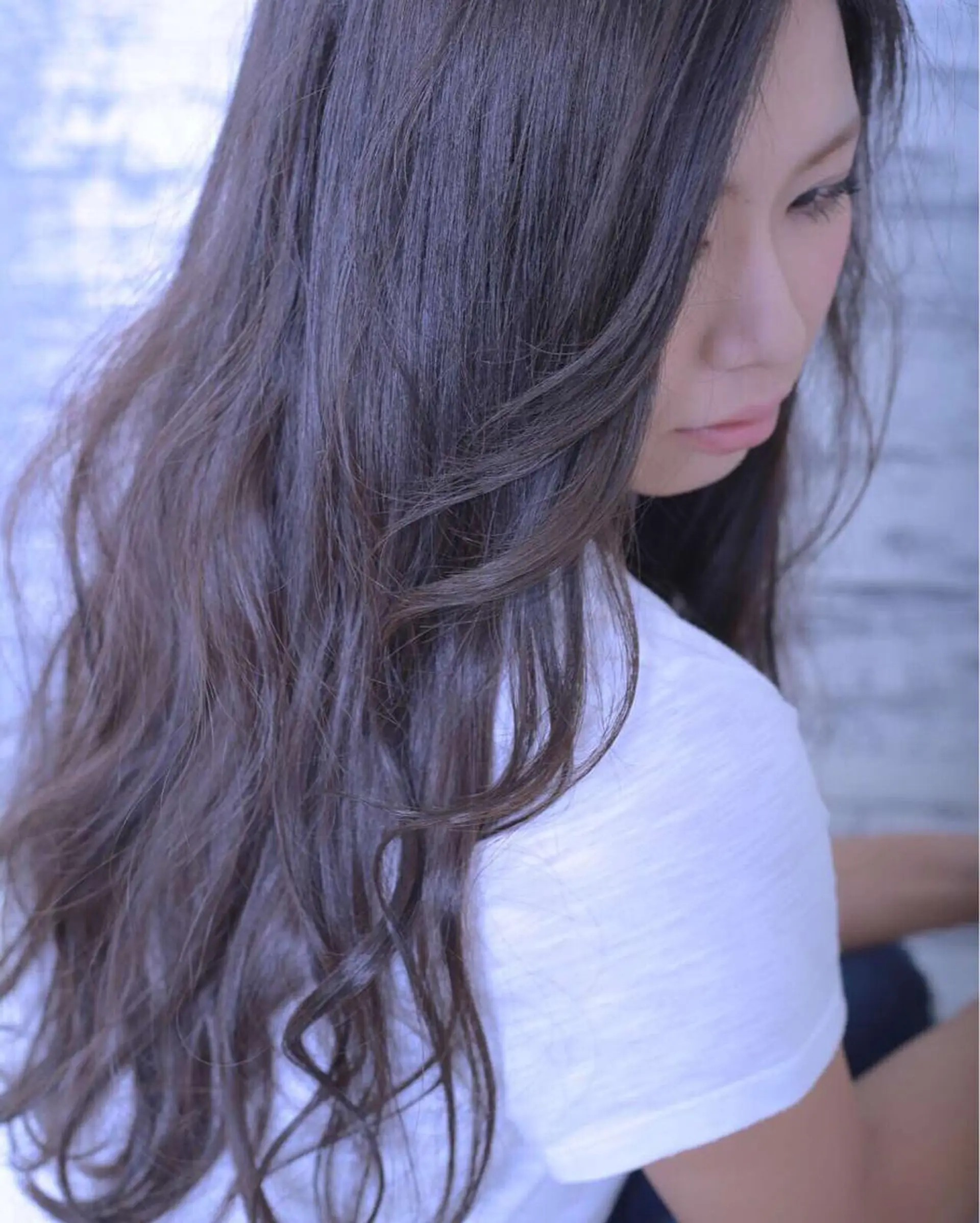 ロング 伊藤 裕貴のヘアスタイル