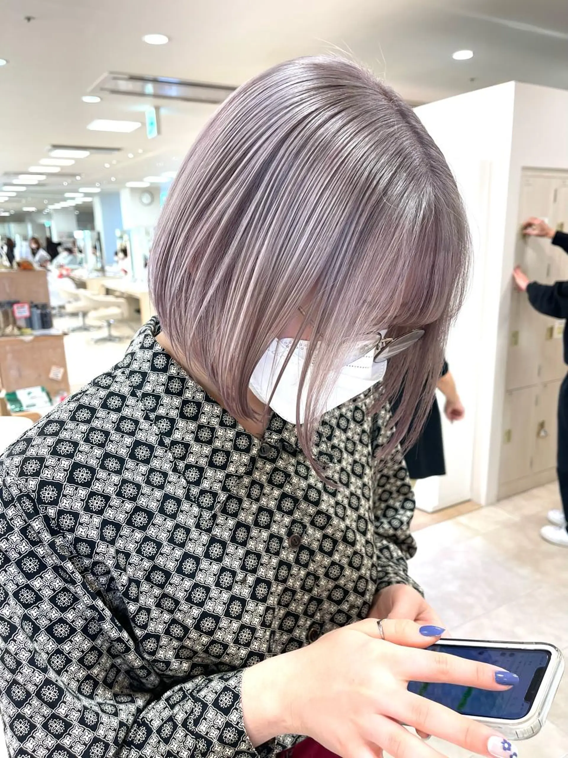 ミディアム カラー 髪質改善・縮毛矯正 年間1500名担当♪のヘアスタイル