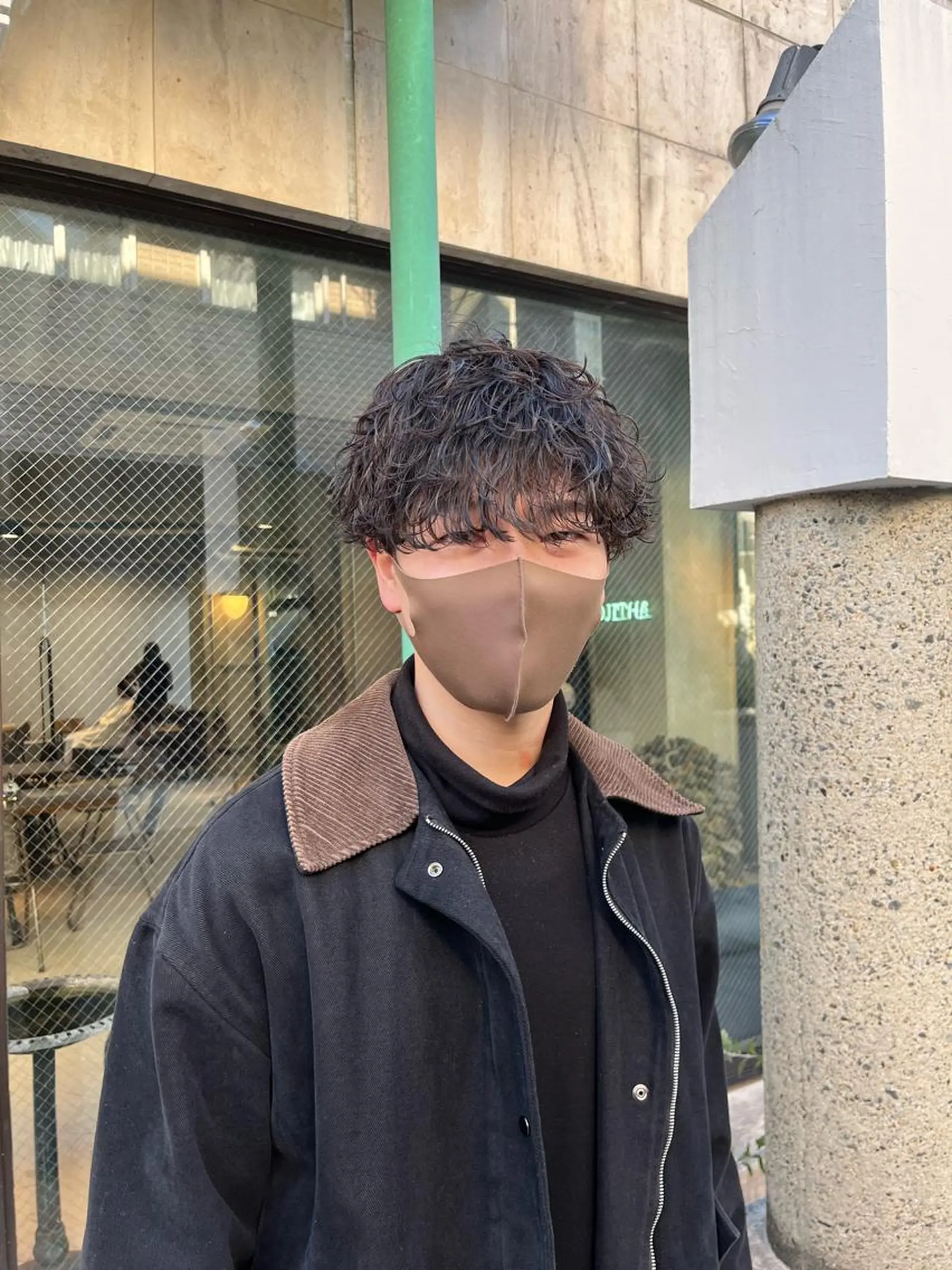 ミディアム パーマ メンズ 波巻きパーマ カット パーマ トリートメント ✨メンズスタイル✨ Daiのヘアスタイル