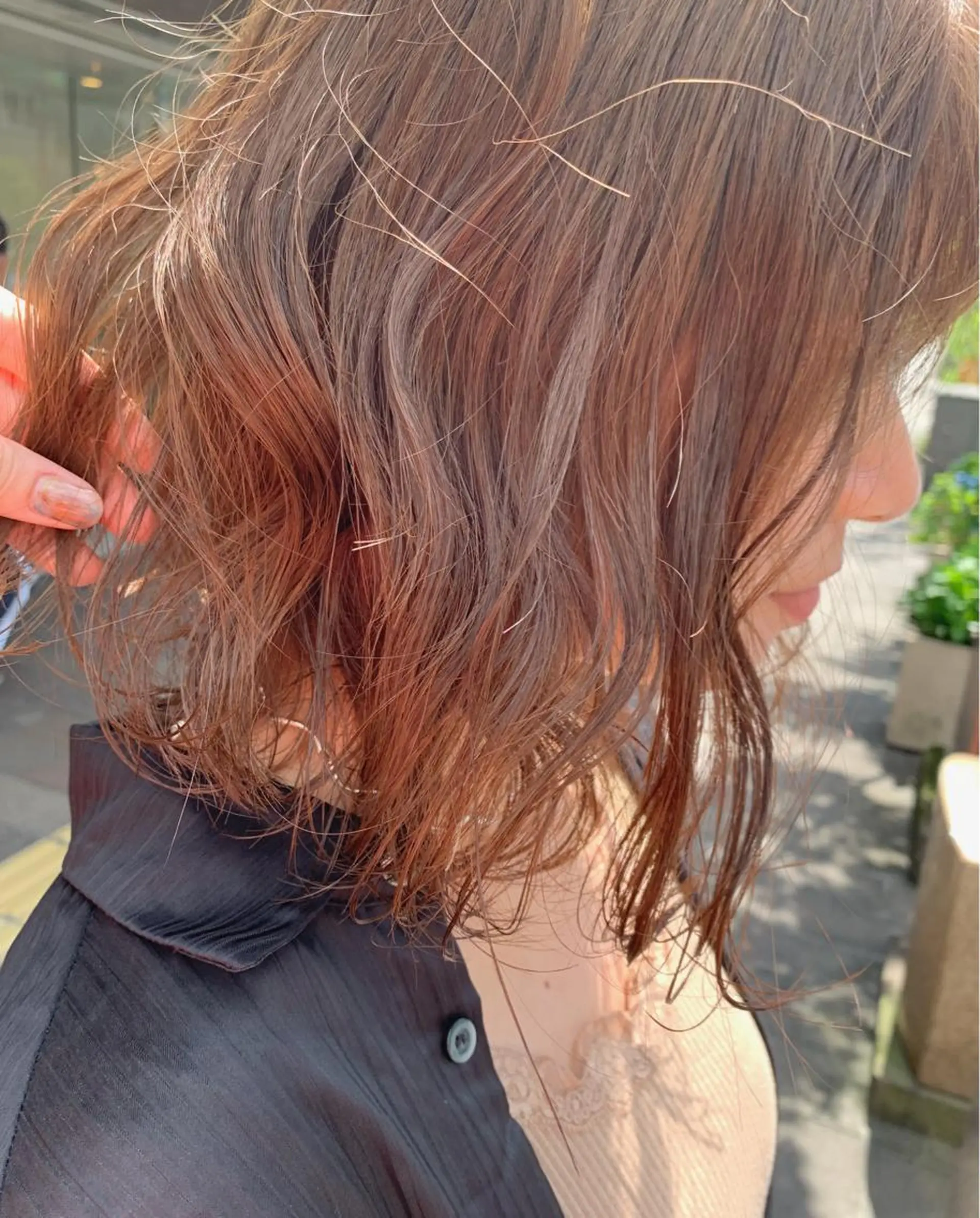 ミディアム カラー 透明感カラー グレージュ ヘアカラー m ā l o.🌷 サカモトマイコのヘアスタイル