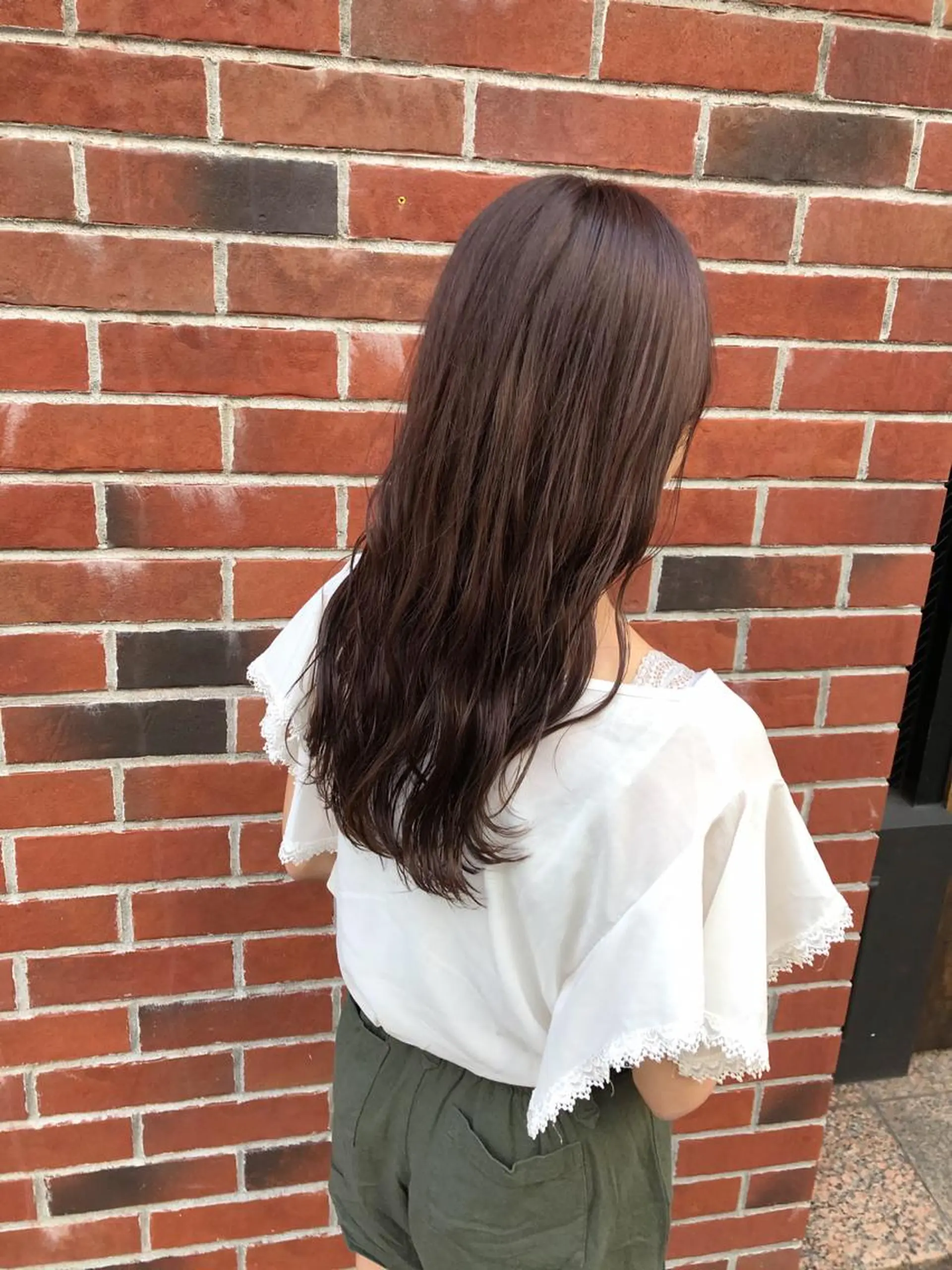 ロング カット ヘアカラー トリートメント シンタニナオト /梅田茶屋町のヘアスタイル