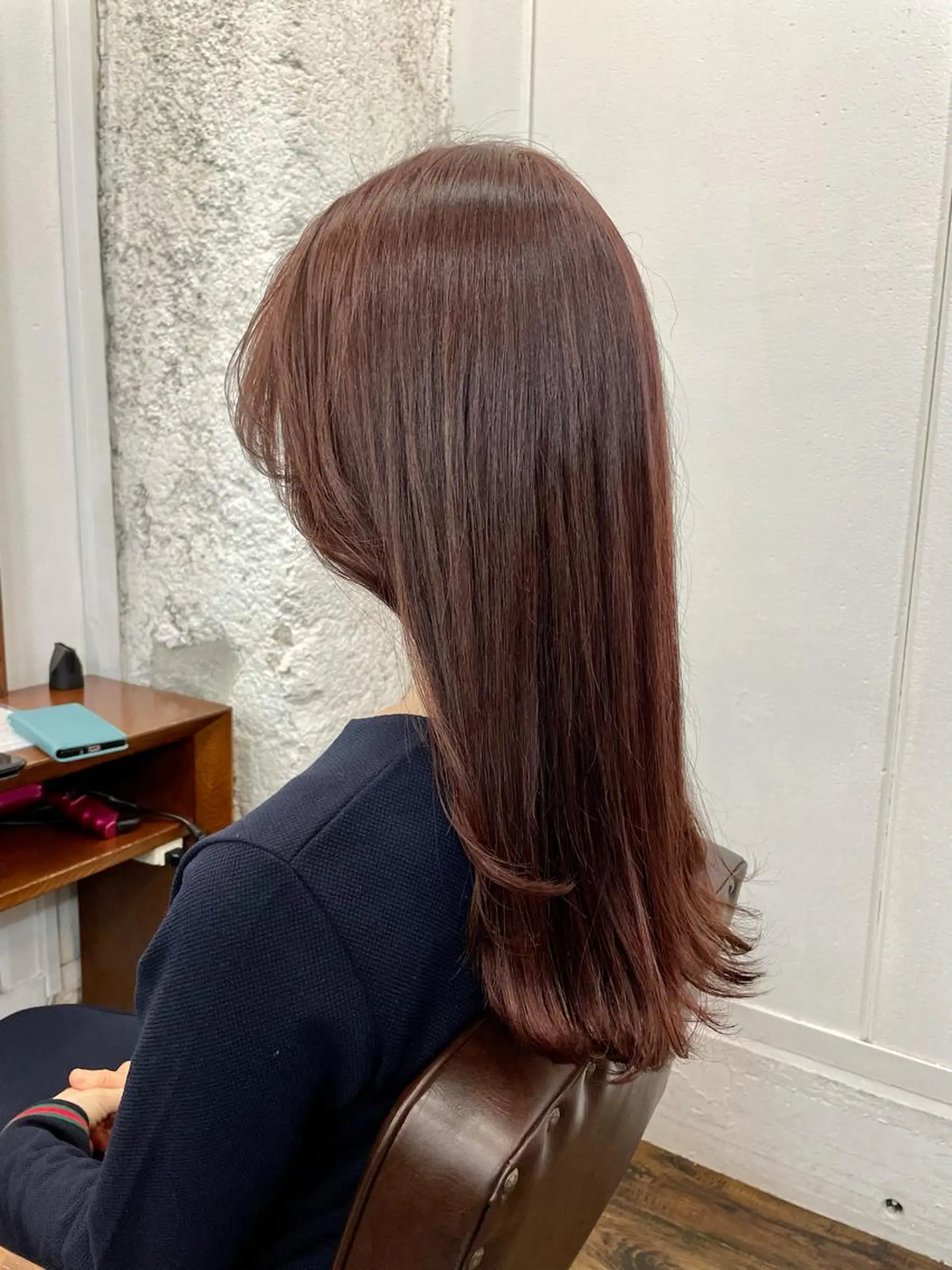 ロング カラー イルミナカラー ルビー ツヤ美髪💐 髪質改善/高山愛来のヘアスタイル