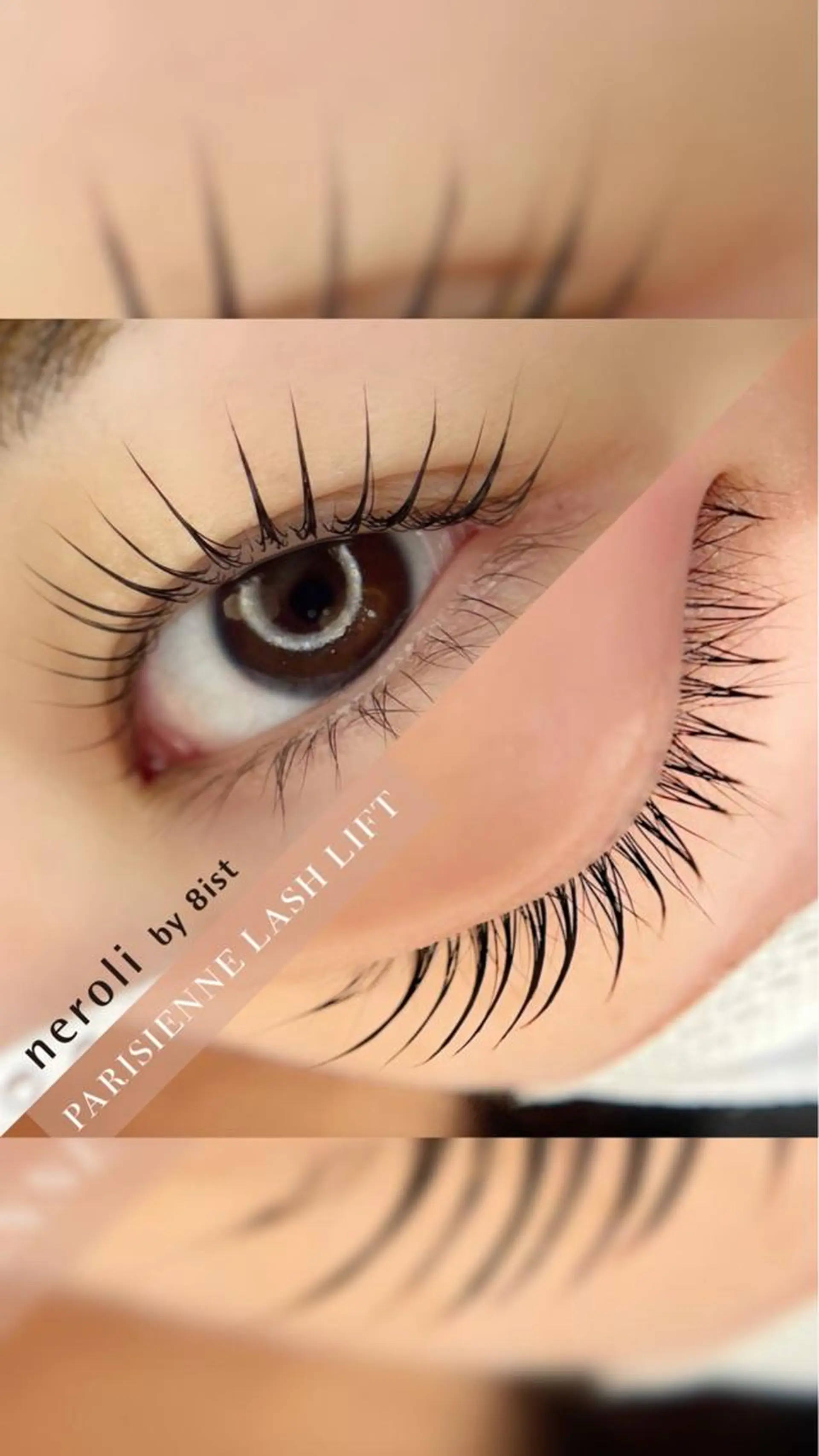 マツエク・マツパ パリジェンヌラッシュリフト kakimoto .hのマツエク・マツパデザイン