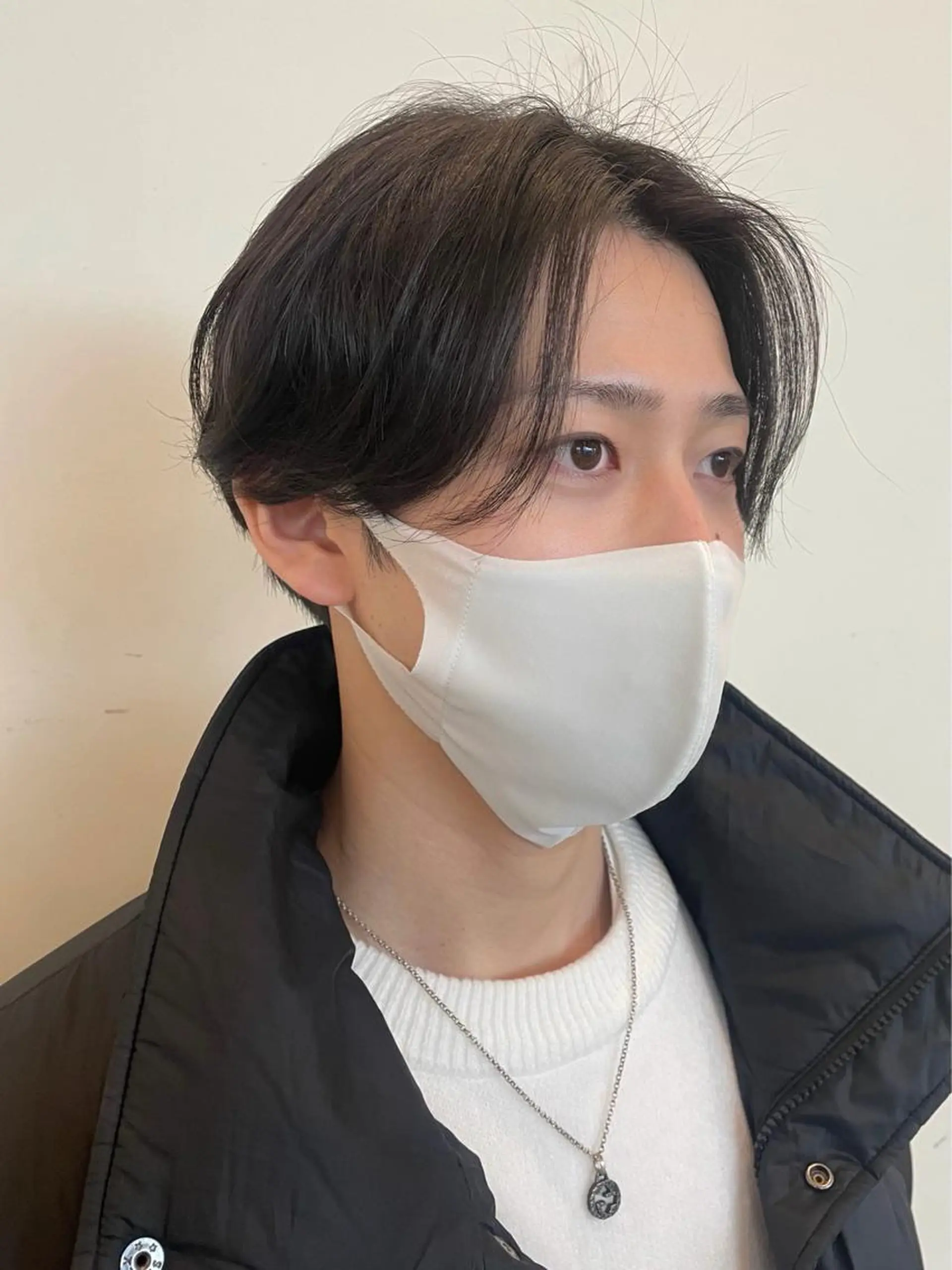 パーマ メンズ センターパート メンズパーマ log所属・近藤 裕嗣のヘアスタイル