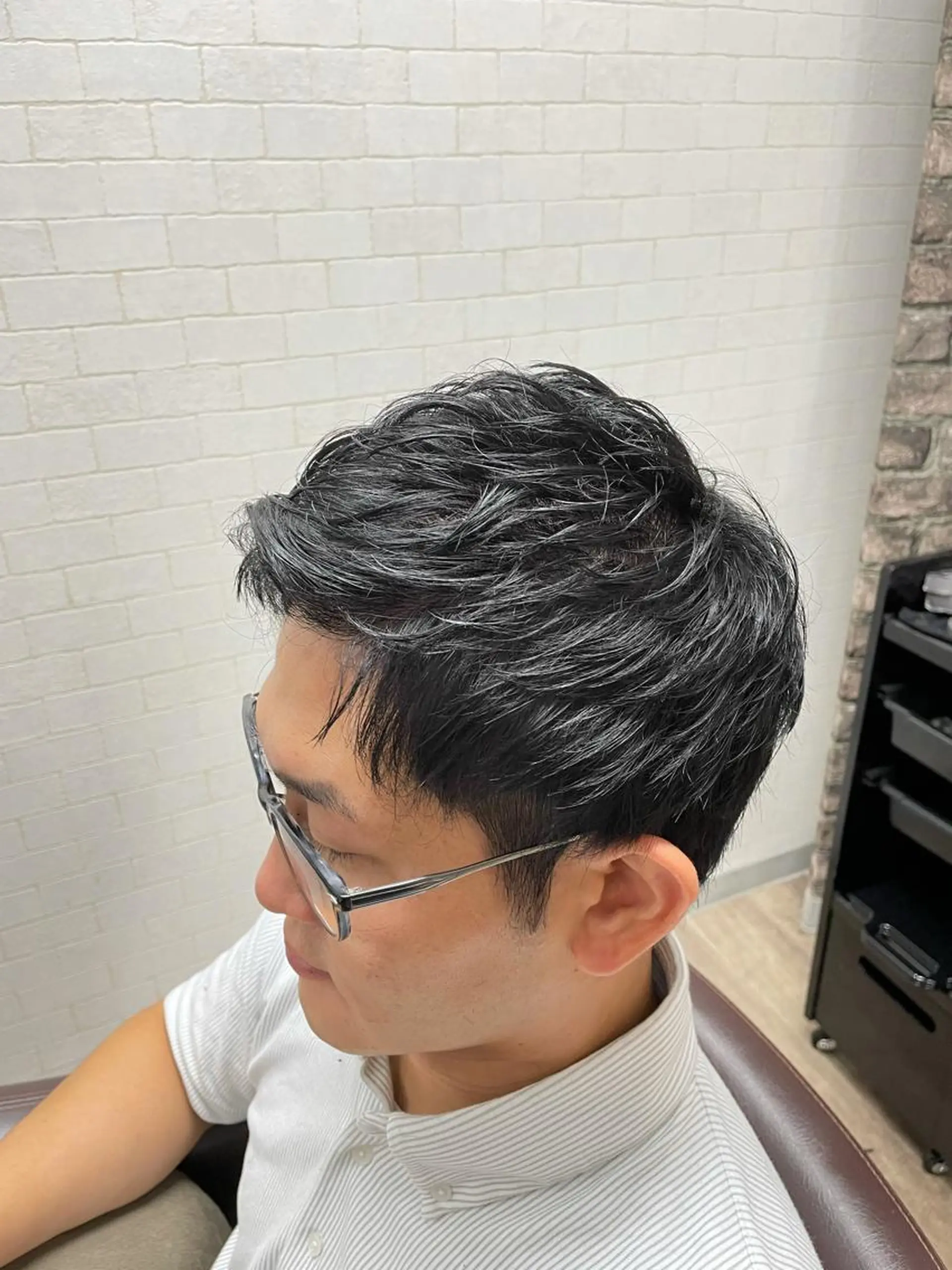 メンズ 佐々木 浩之のヘアスタイル