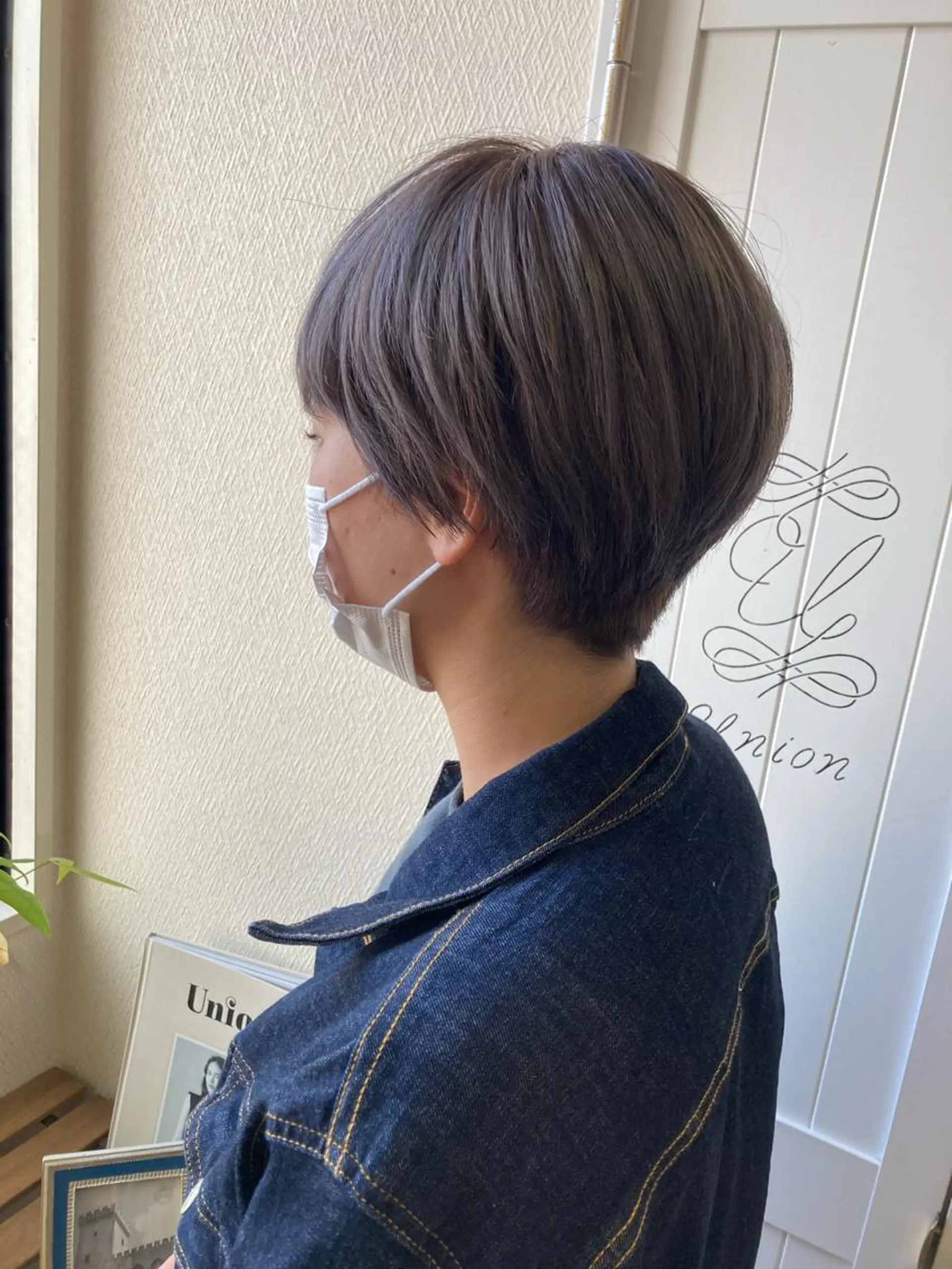 ショート カラー グレージュ 小木曽智美 /ボブ/ショートのヘアスタイル