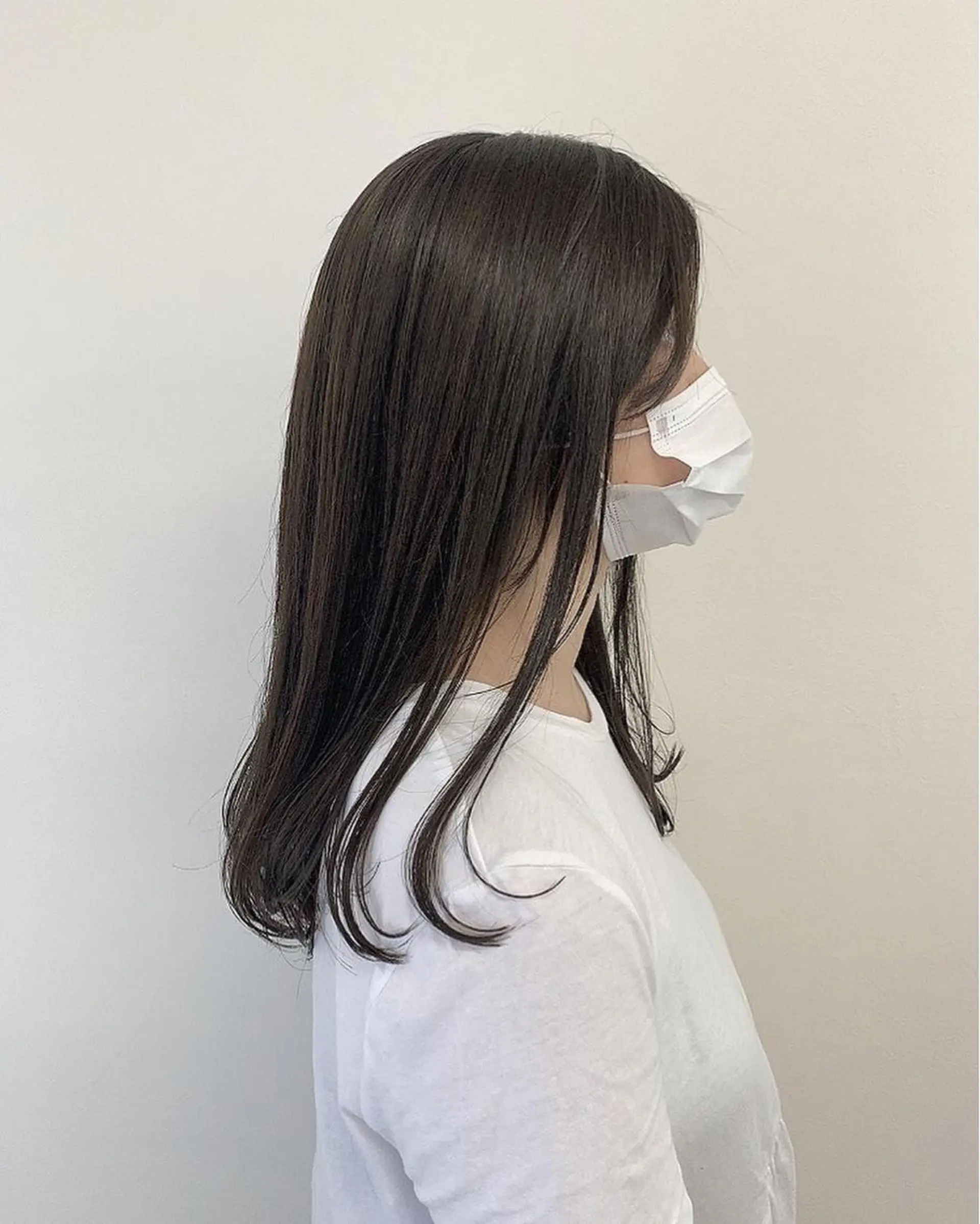 ロング カラー 肌に馴染む暗髪 梅田・増田のヘアスタイル