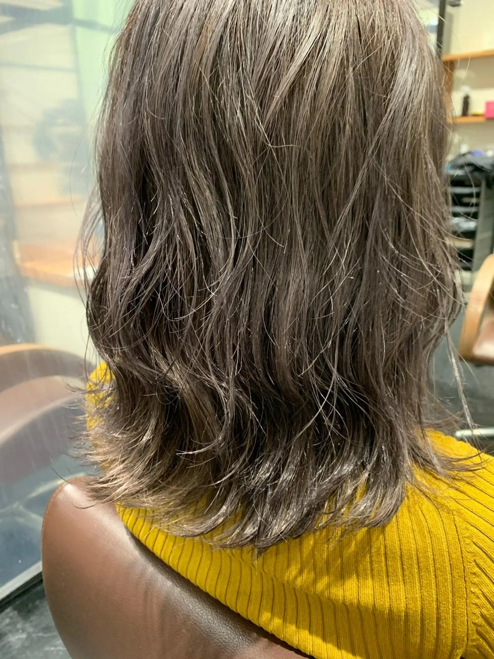 セミロング カラー ヘアカラー 💘大人可愛く💘 Natsuki❥❥❥のヘアスタイル