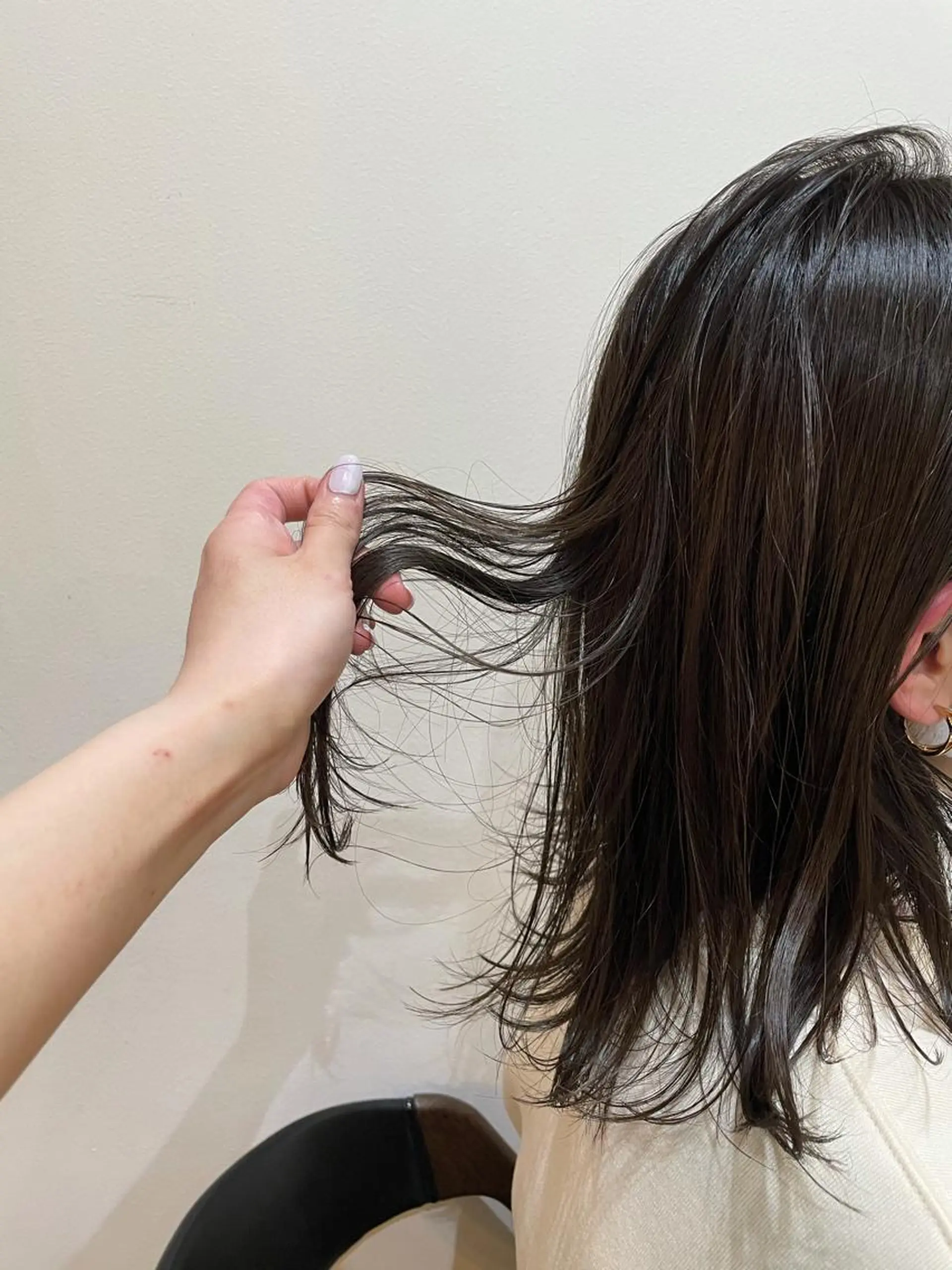 ミディアム 山口 朔弥のヘアスタイル