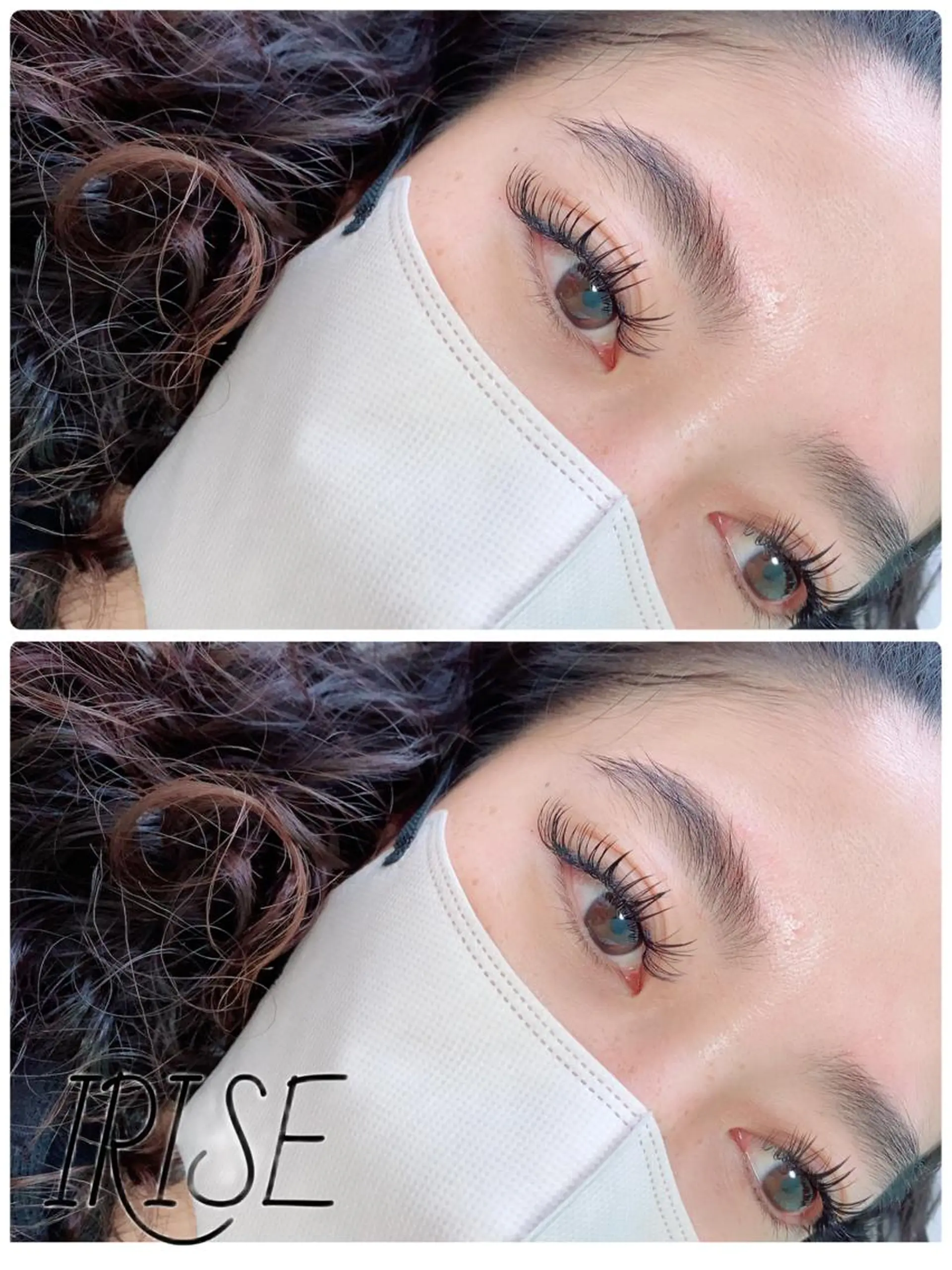 マツエク・マツパ バインドロック Dカール salon de iriseのマツエク・マツパデザイン