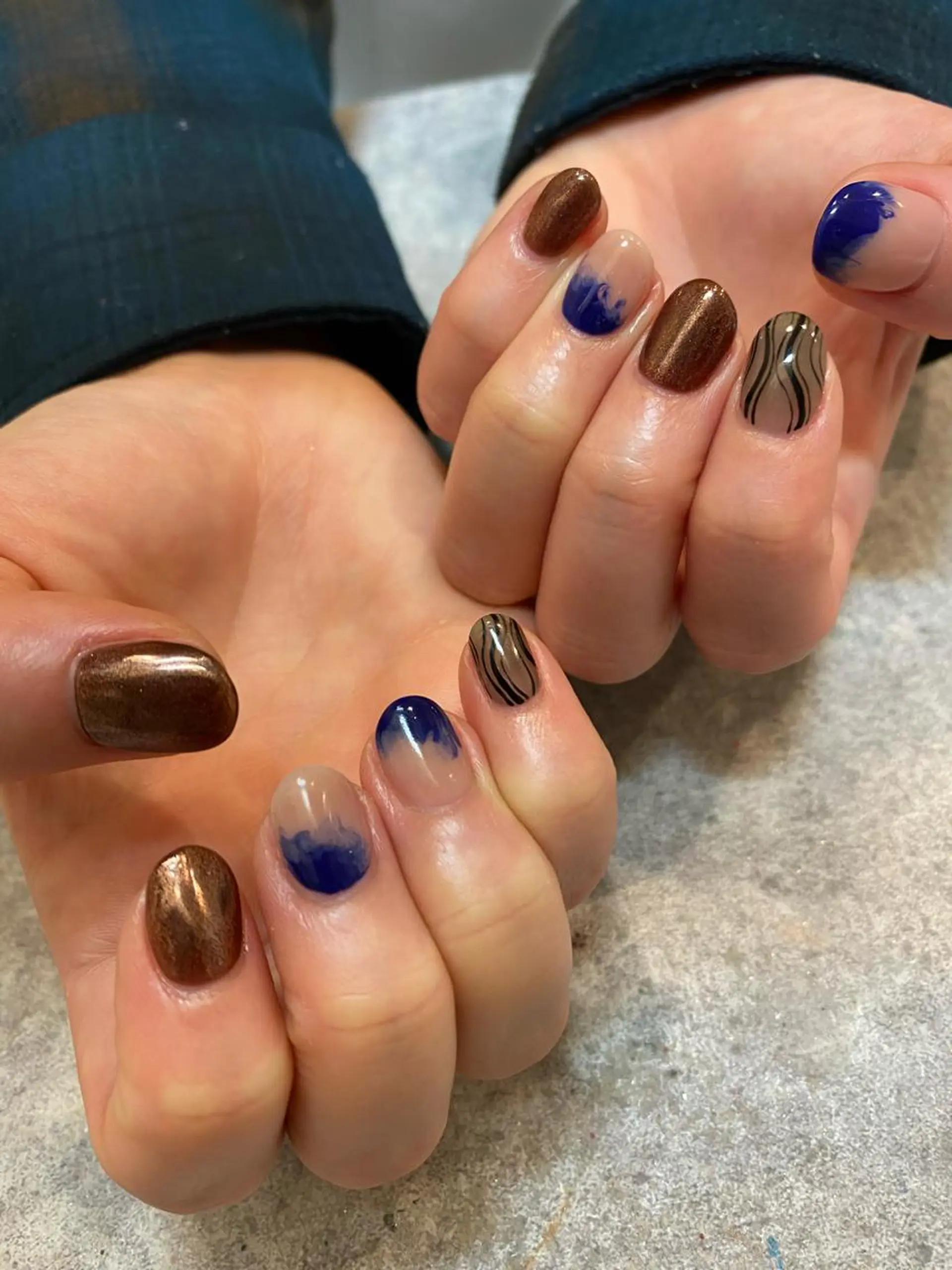 ネイル ハンドネイル 【LINON】 airiのネイルデザイン