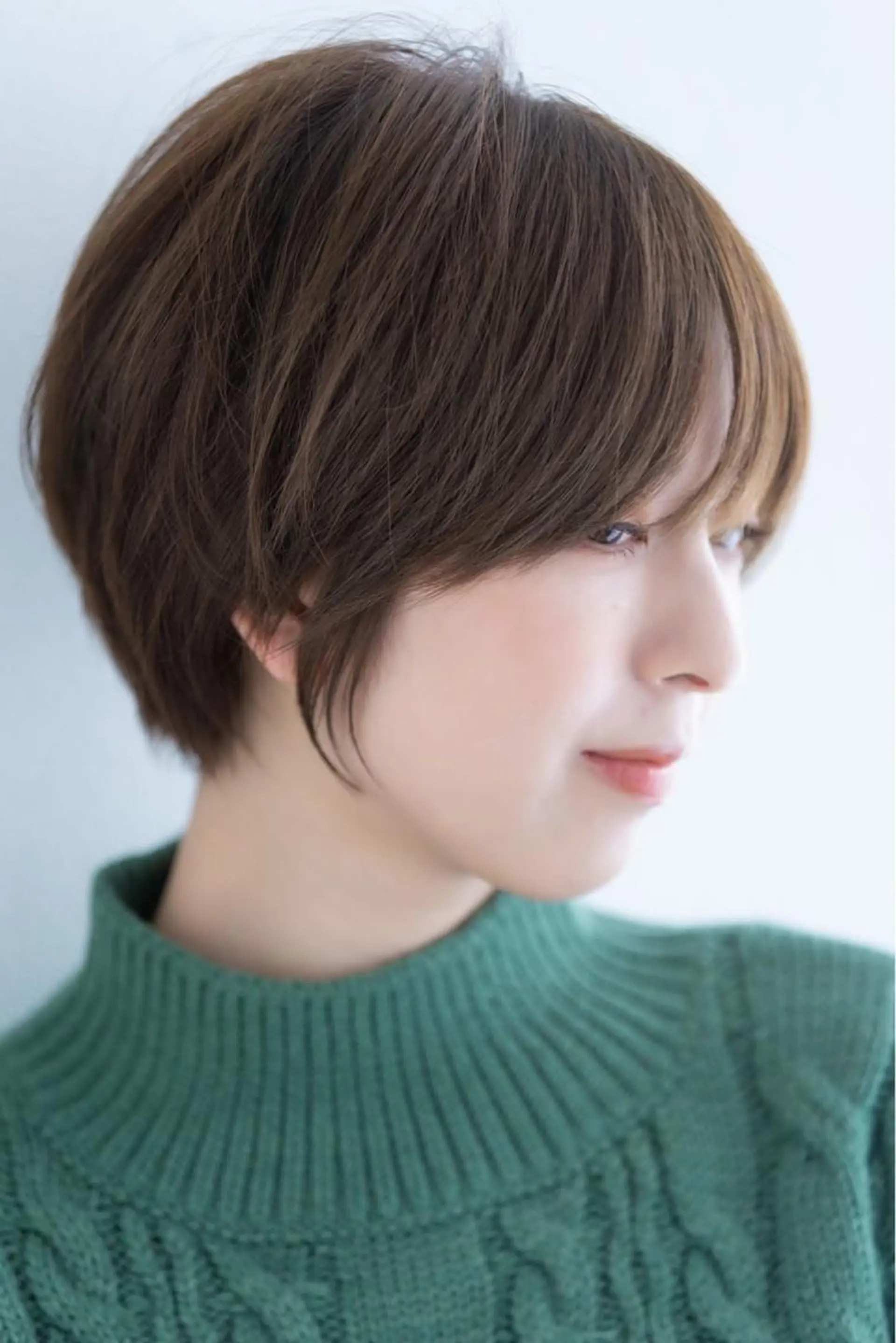 ショート カラー 小林 伯熙のヘアスタイル
