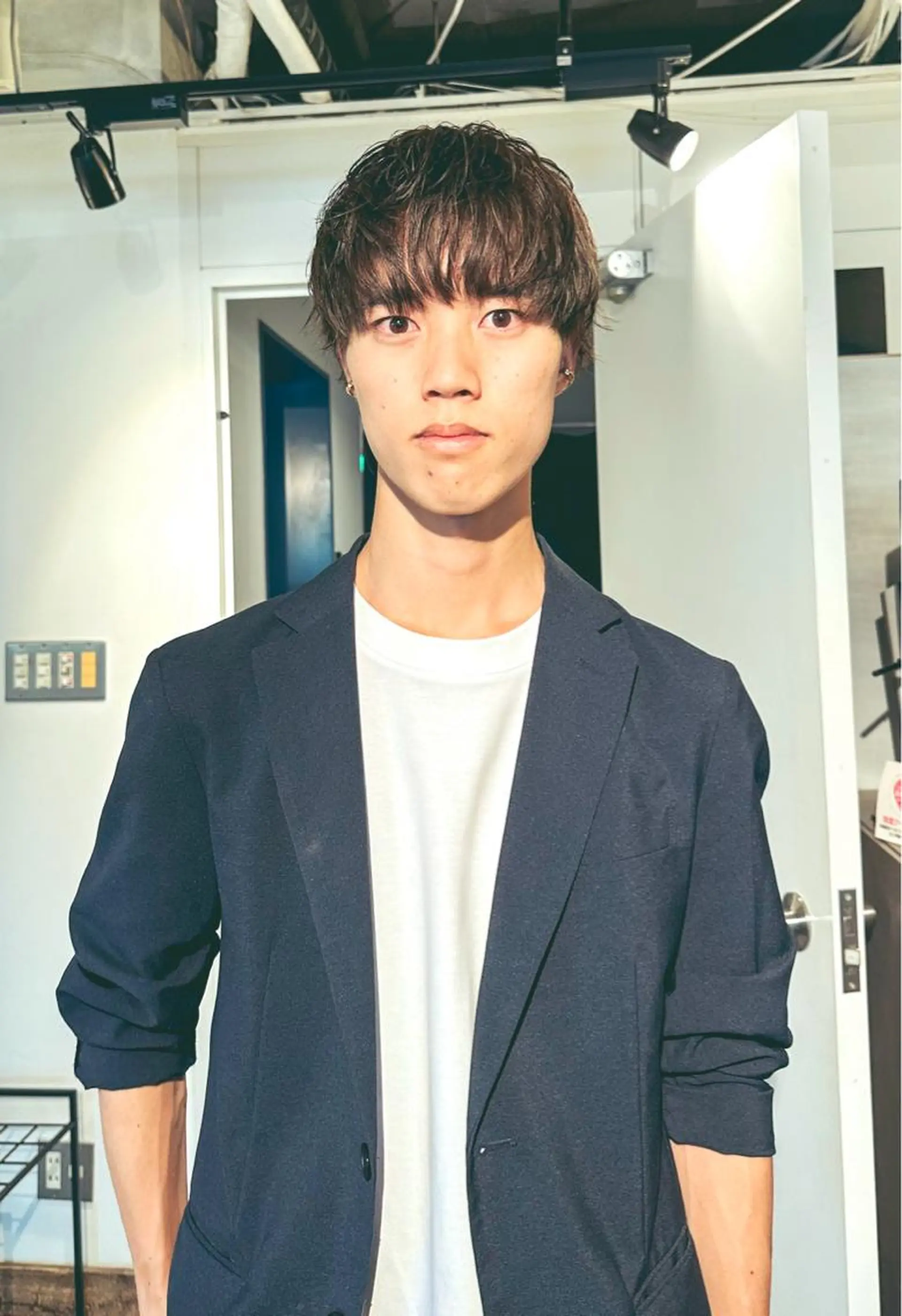 メンズ マッシュ メンズパーマ メンズツイストパーマ 波巻きパーマ ツイストパーマ 骨格補正施術/メンズ 専門美容師/YUYAのヘアスタイル