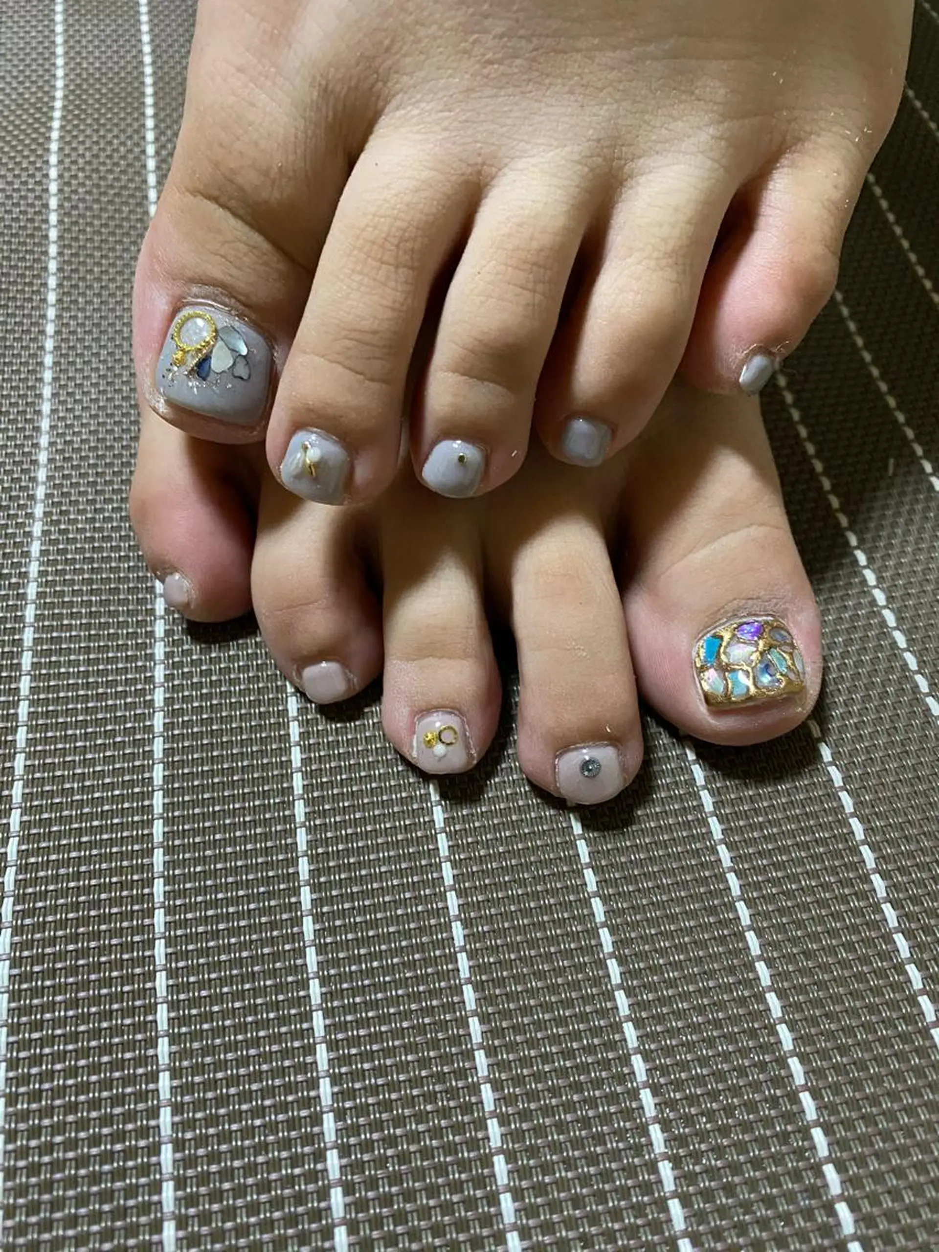 ネイル フットネイル 持ち込み R.I みちのネイルデザイン