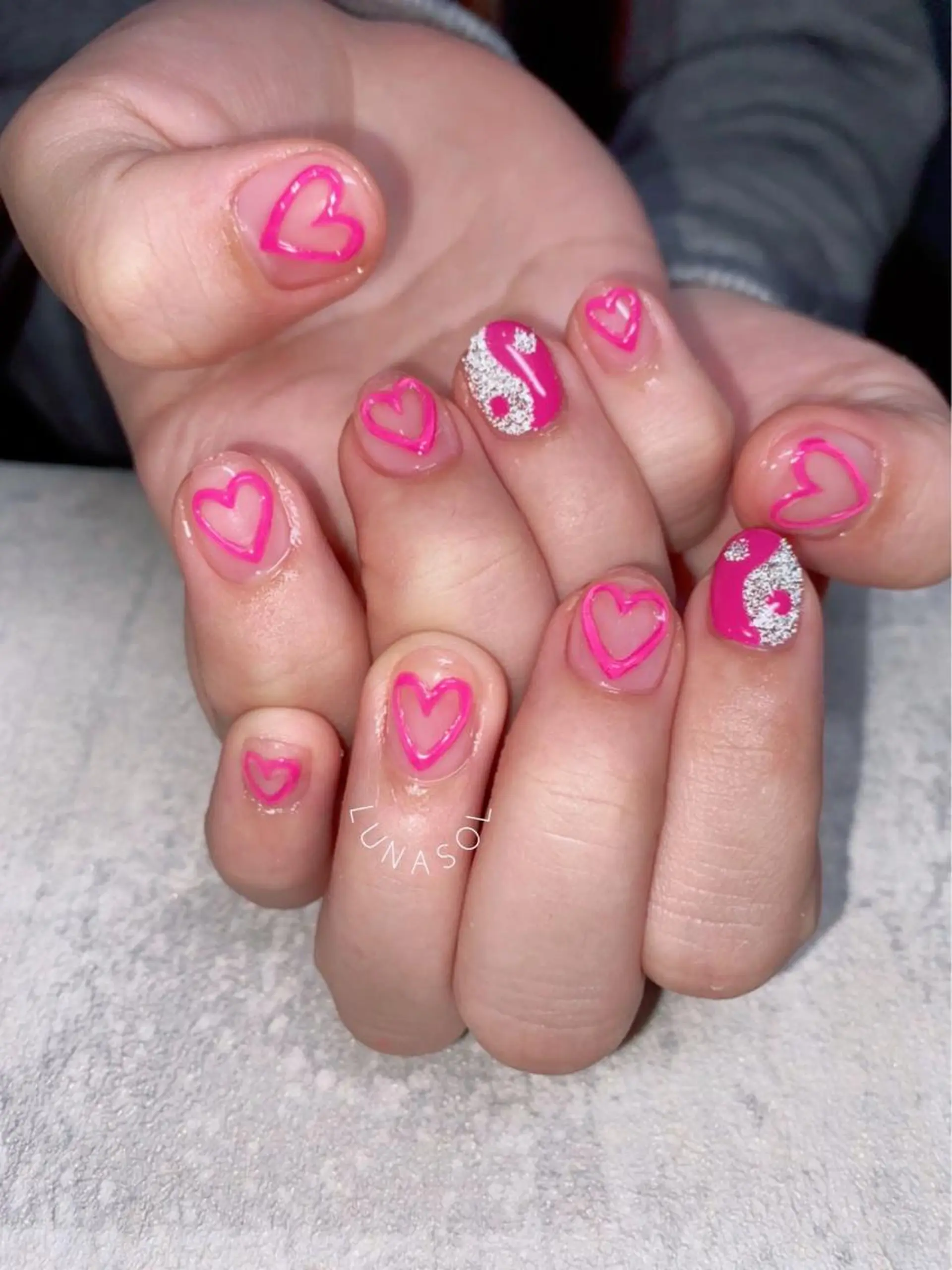 ネイル ぷっくりネイル soluna ソルーナのネイルデザイン