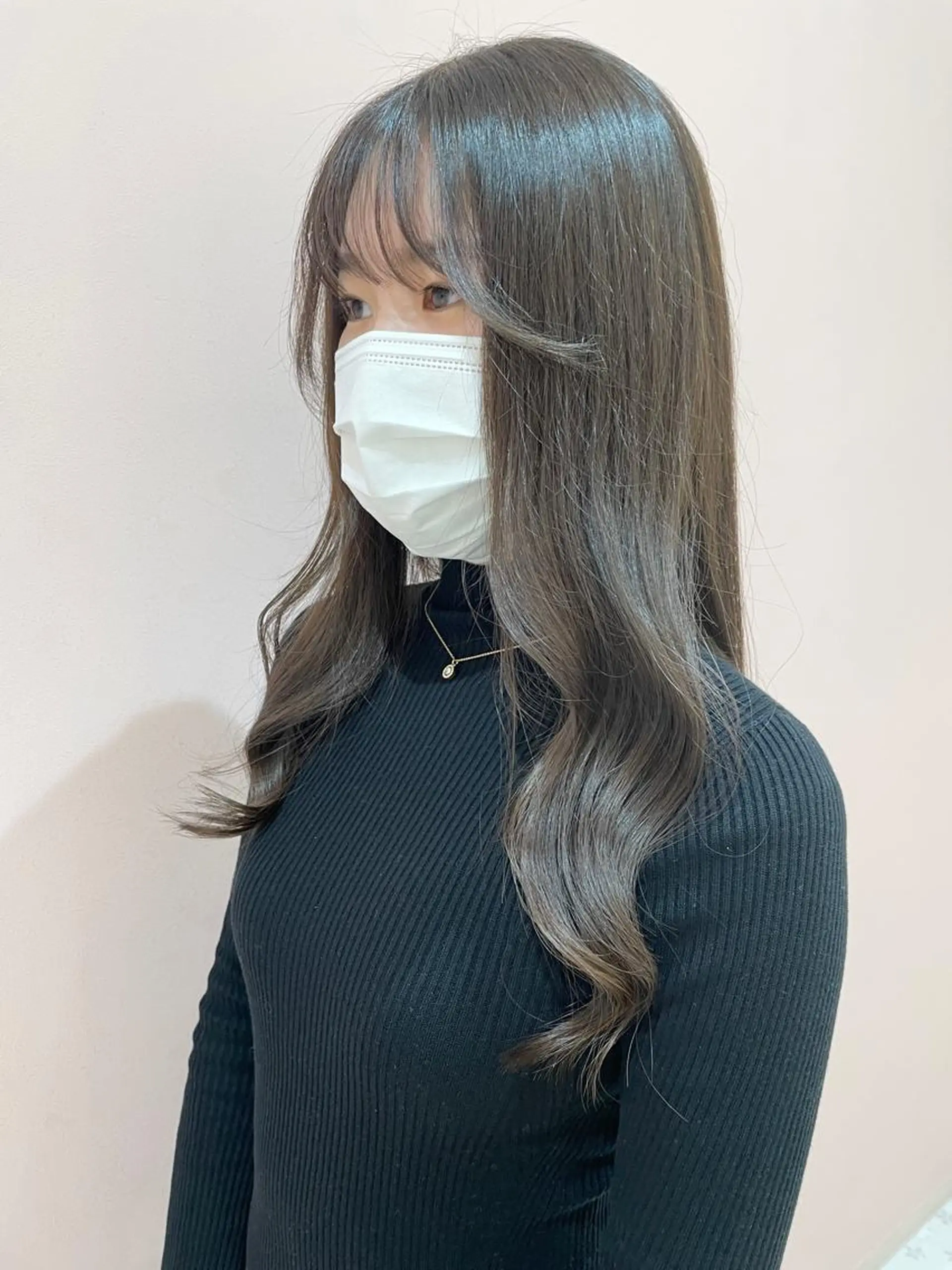 ロング カラー ヘアアレンジ カット ヘアカラー レイヤー/ウルフ/ ハイトーンchimiのヘアスタイル