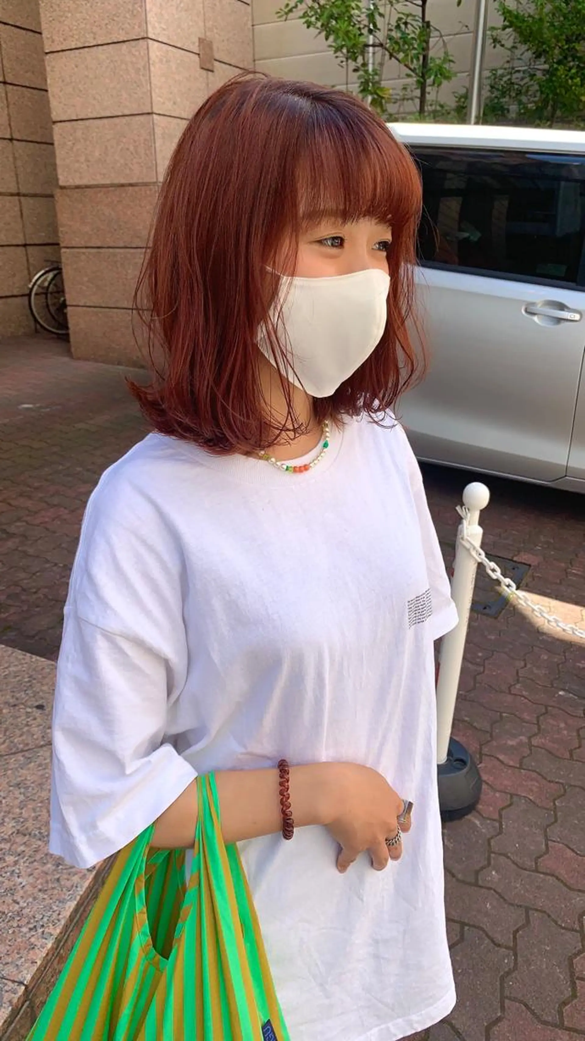 ミディアム ボブ ノモト ハルのヘアスタイル