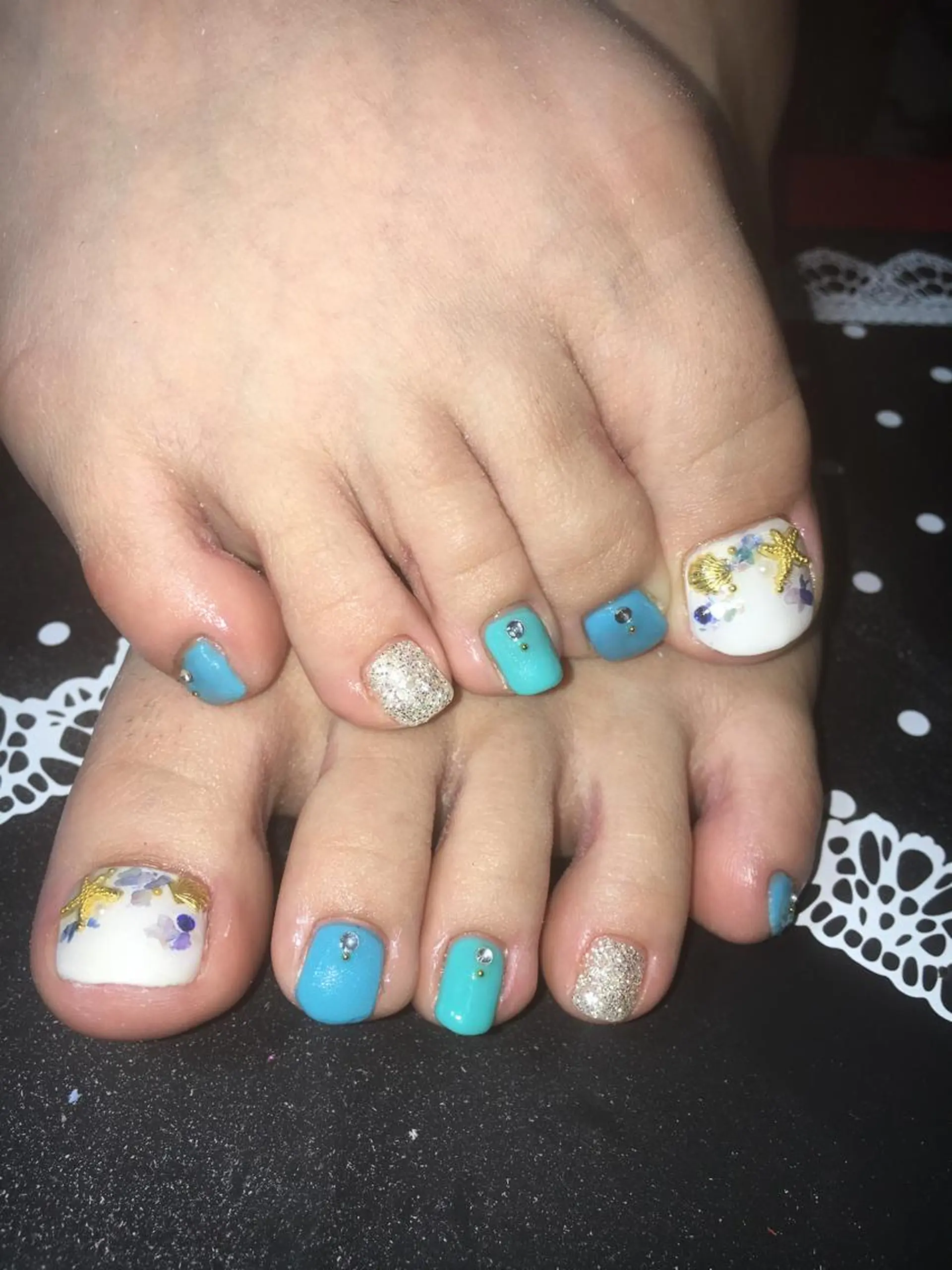 ネイル ハンドネイル フットネイル miwa ミワのネイルデザイン