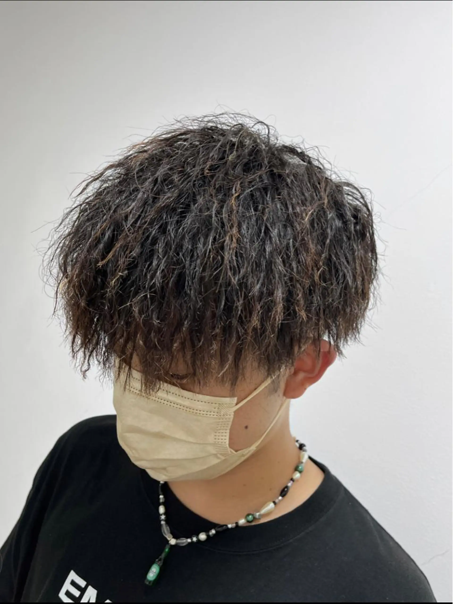 ショート パーマ メンズ 嵯峨 大地／パーマ／ ハード系／特殊系のヘアスタイル