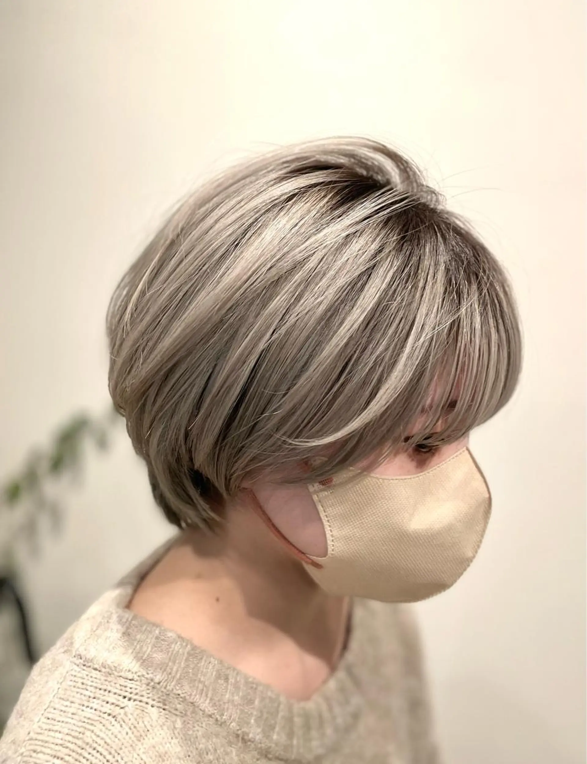 ショート カラー カット ヘアカラー トリートメント ✨髪質改善/ハイトー ン/艶髪高山のヘアスタイル