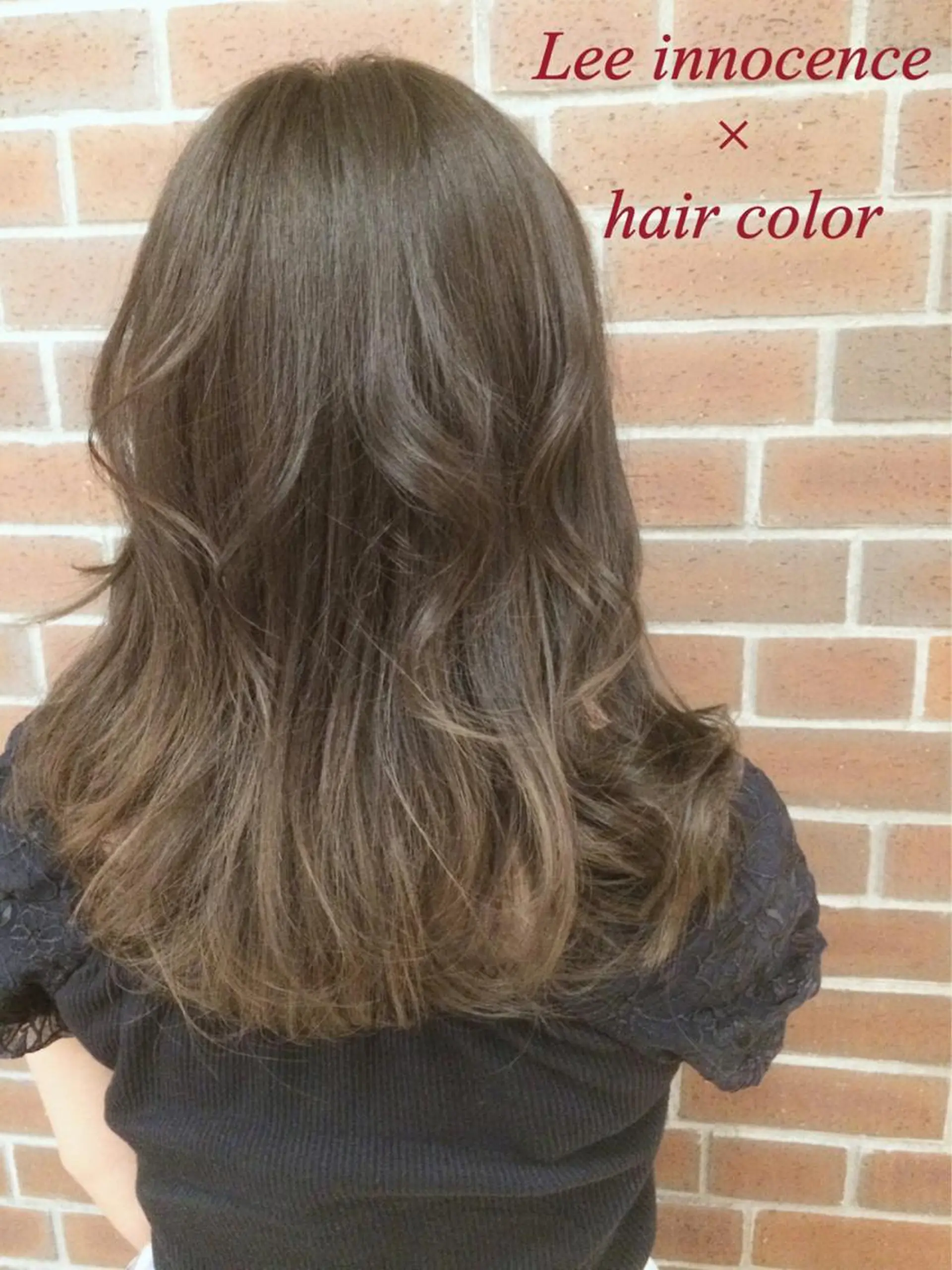 ミディアム セミロング ロング カラー パーマ アッシュ アッシュグレー 透明感カラー カラー/髪質改善スペ シャリスト宮本　伸一のヘアスタイル