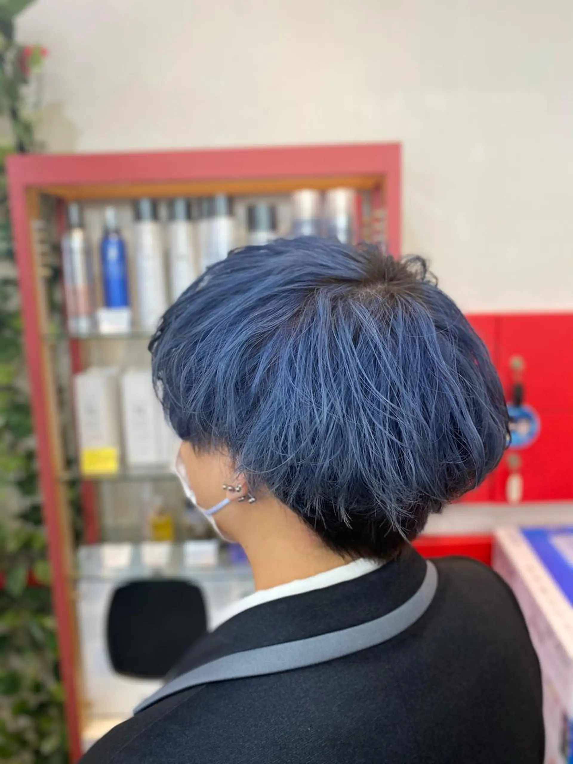 メンズ ヘアカラー ゆぴ☾‪/推しカラー /ハイトーンのヘアスタイル