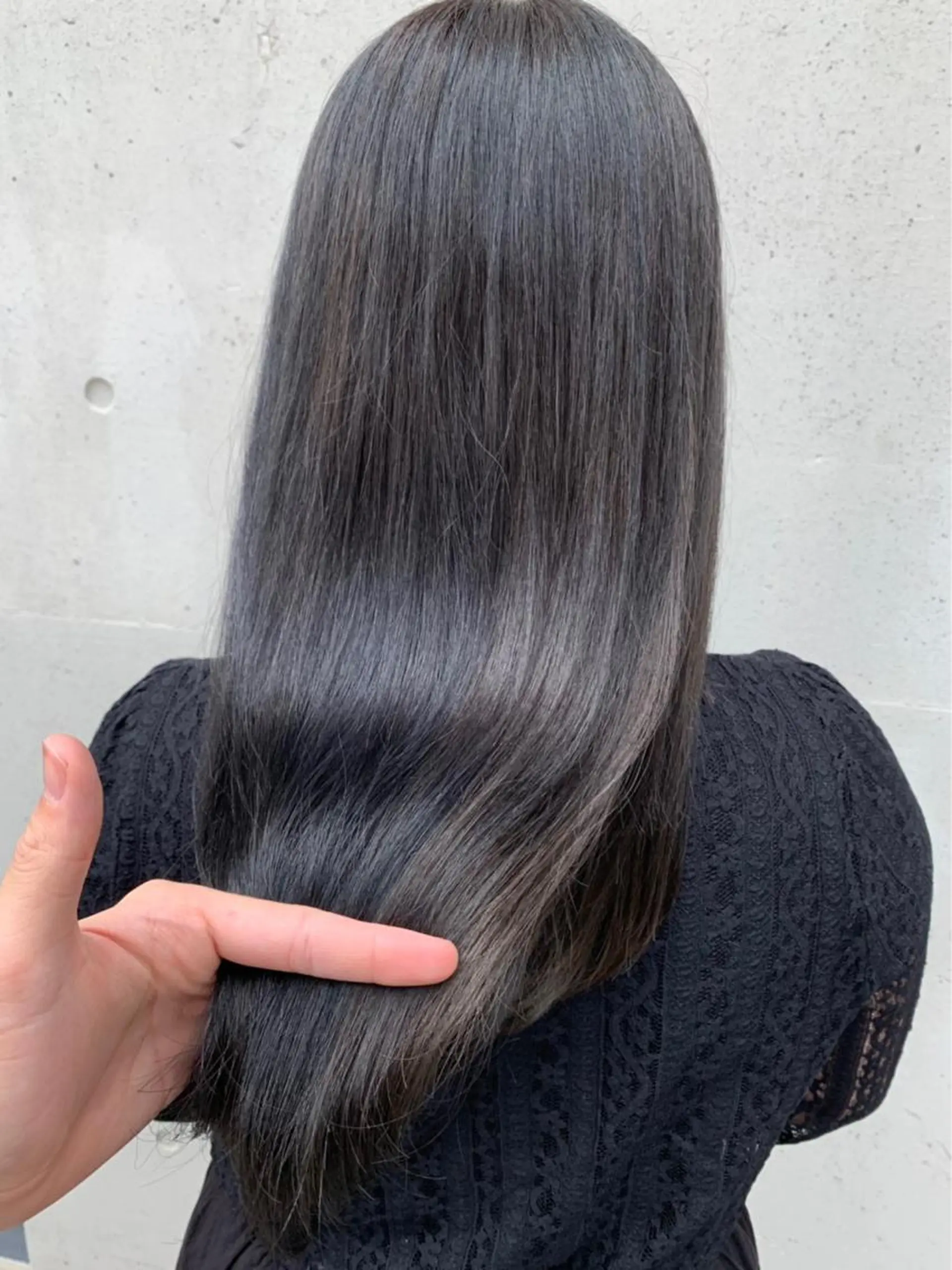 ロング カラー カット トリートメント gotoday shaire saron所属・miu. ボブ/透け感カラーのヘアスタイル