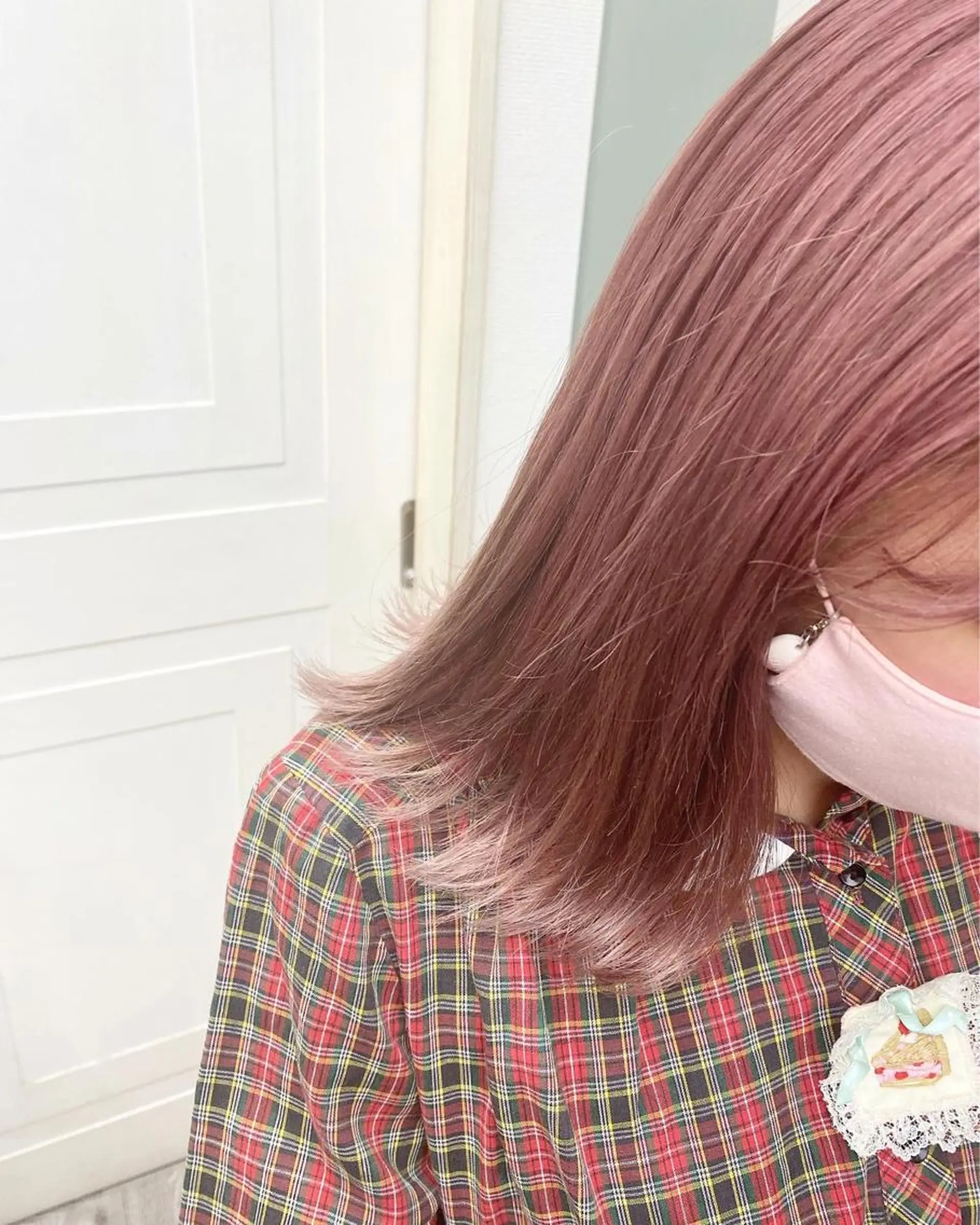 ミディアム カラー ヘアカラー トリートメント ☀️透明感color KURO☀️のヘアスタイル