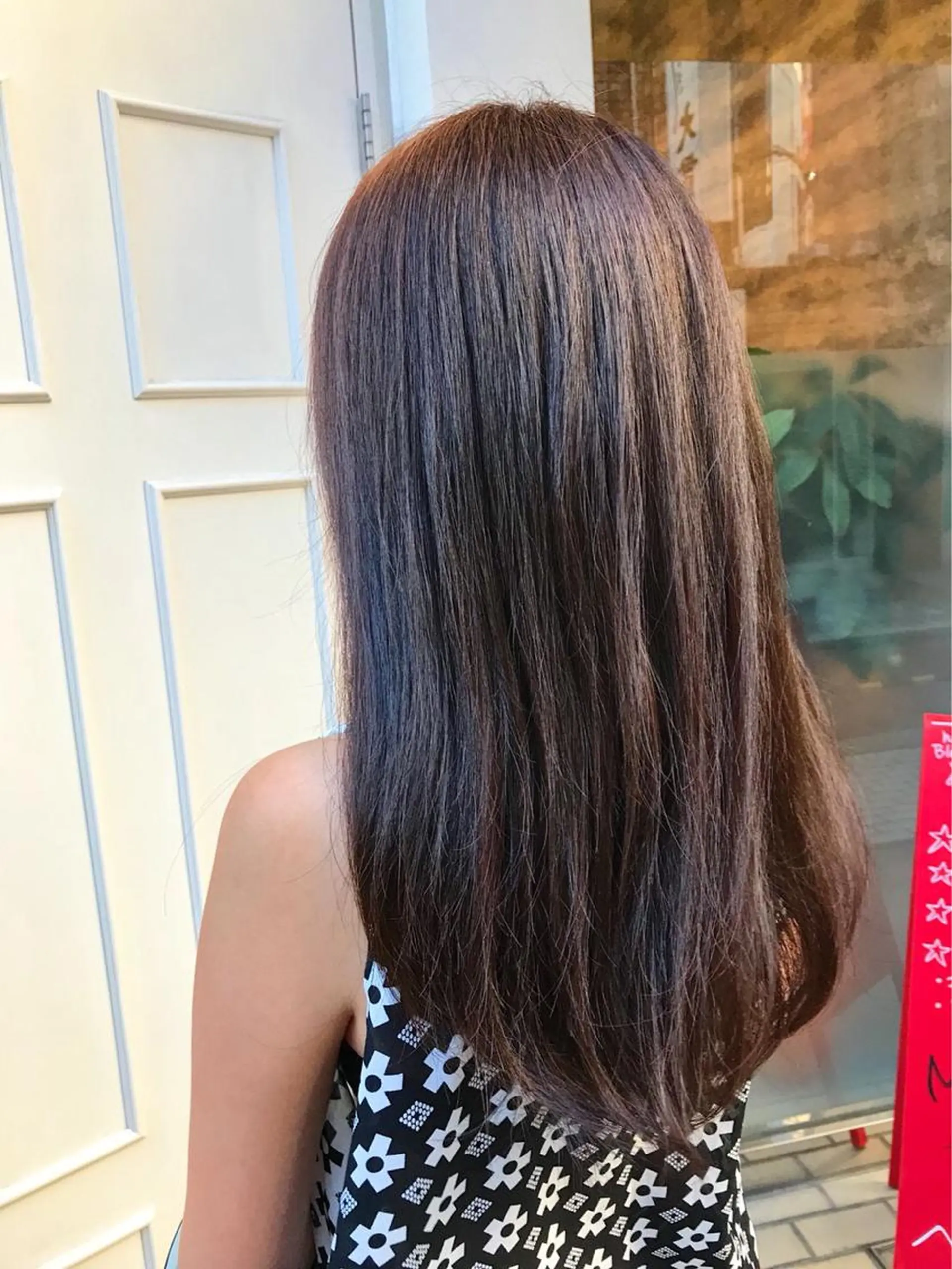 セミロング カラー ベージュカラー ブラウンカラー 🫟Blanco🫟 Color&Careのヘアスタイル