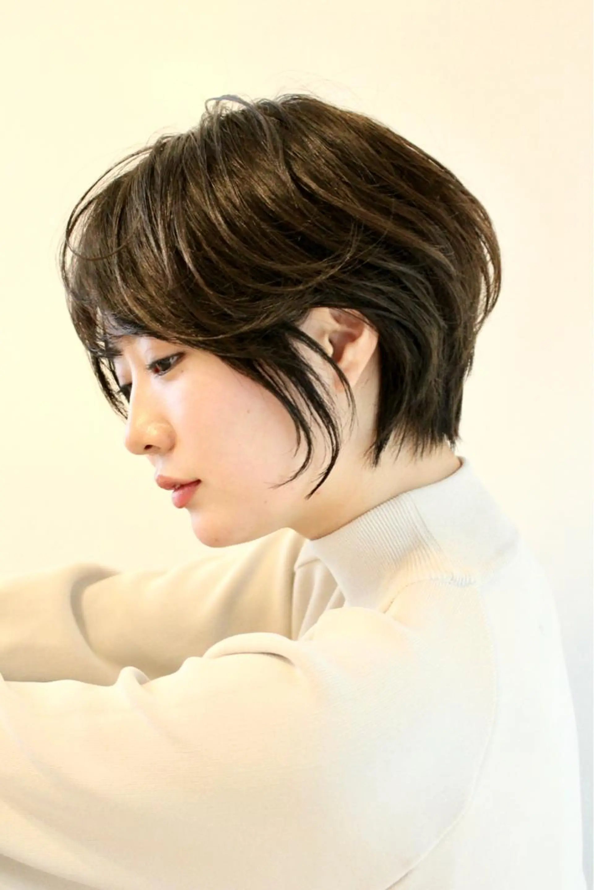 ショート カラー 髪質改善カラー ショートボブ専門のヘアスタイル